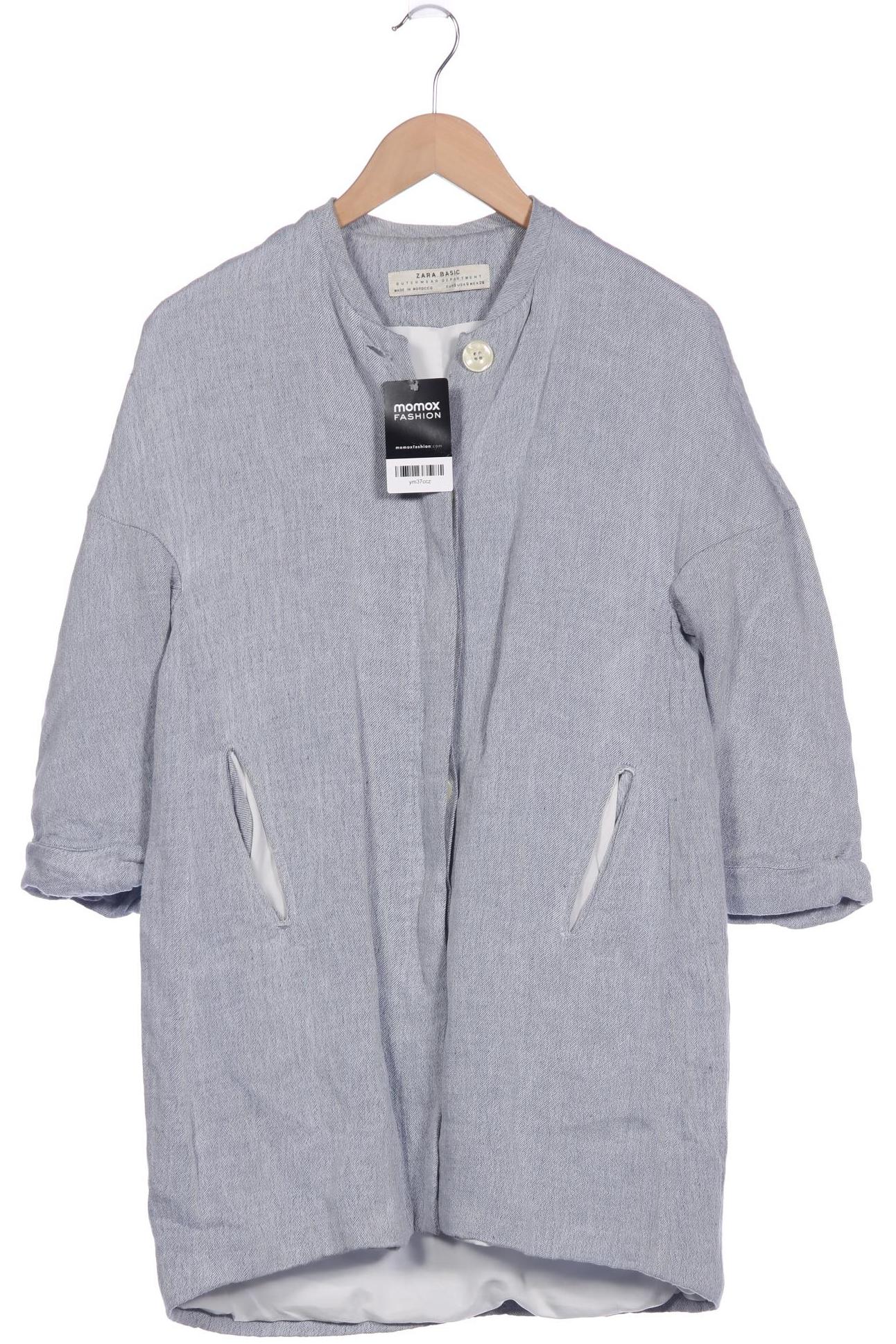 

Zara Damen Mantel, hellblau, Gr. 36