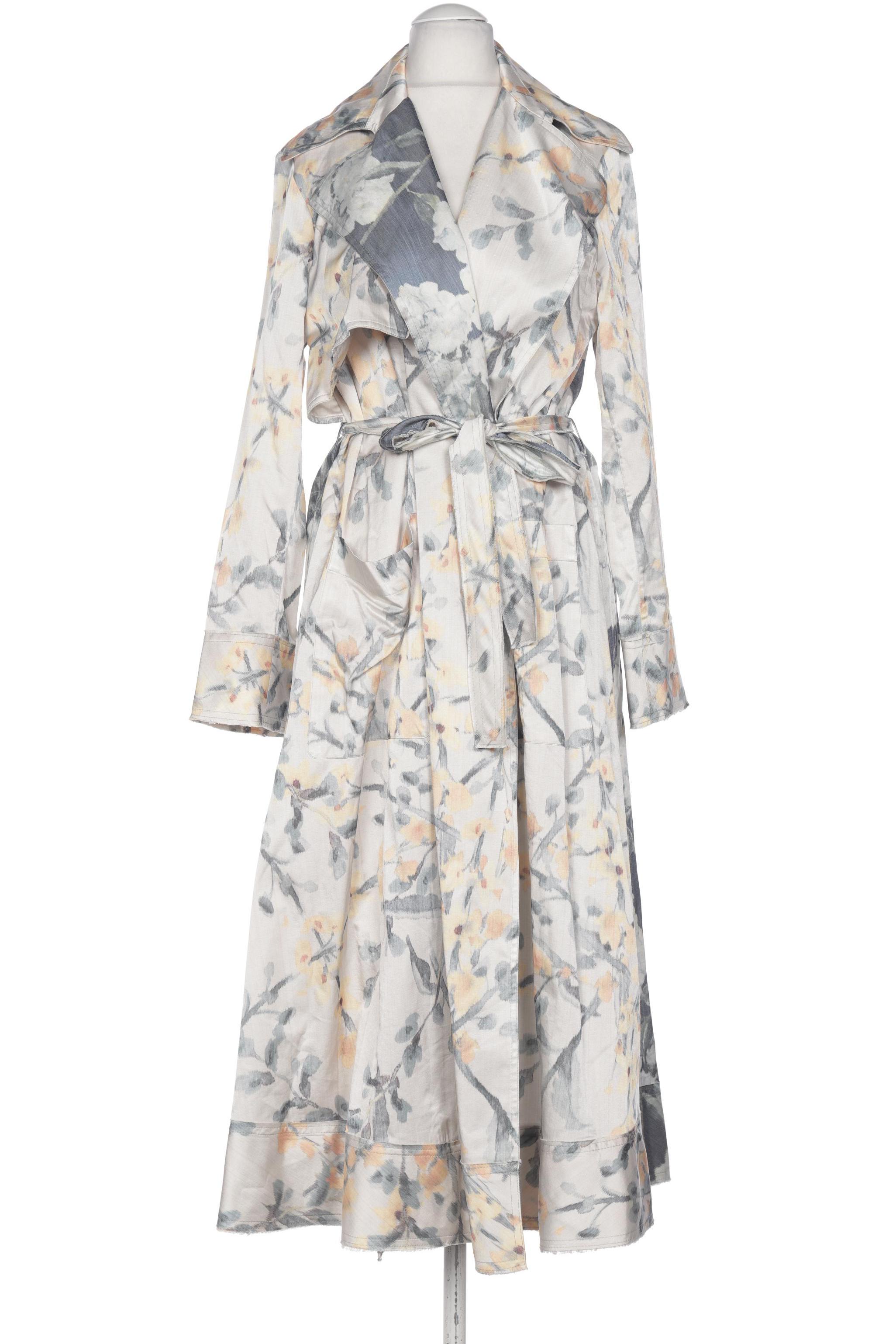 

ZARA Damen Mantel, cremeweiß