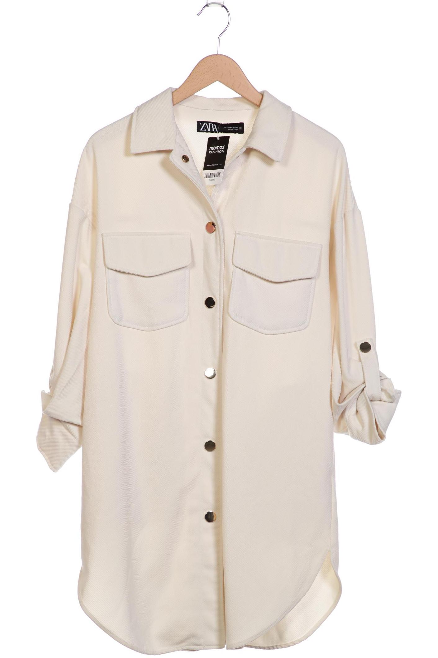 

Zara Damen Mantel, cremeweiß, Gr. 36