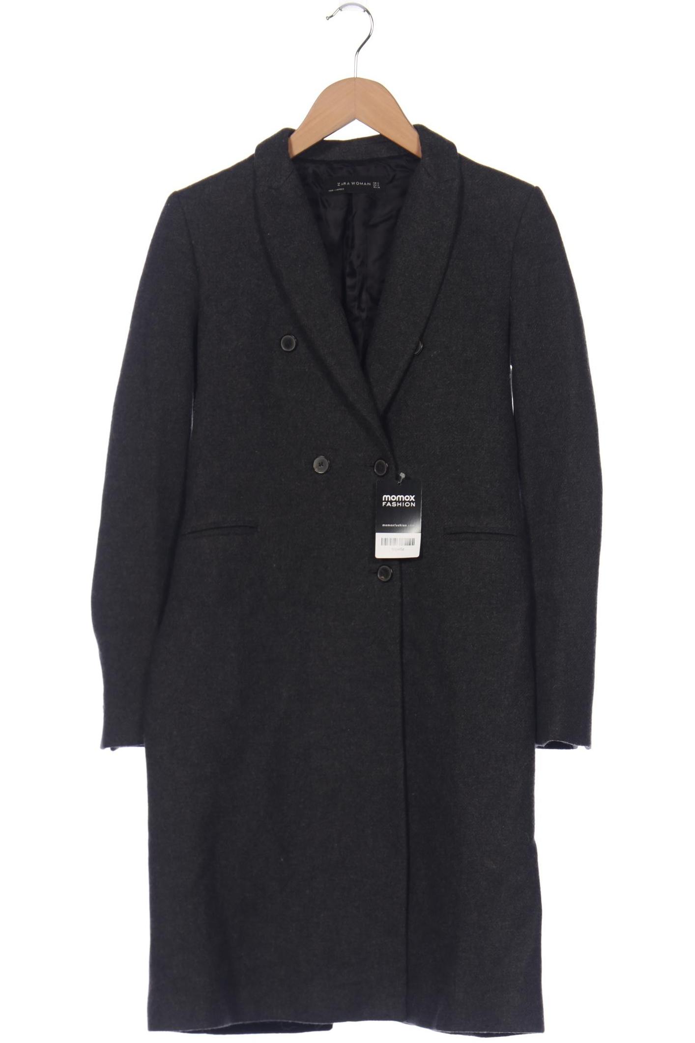 

ZARA Damen Mantel, grau