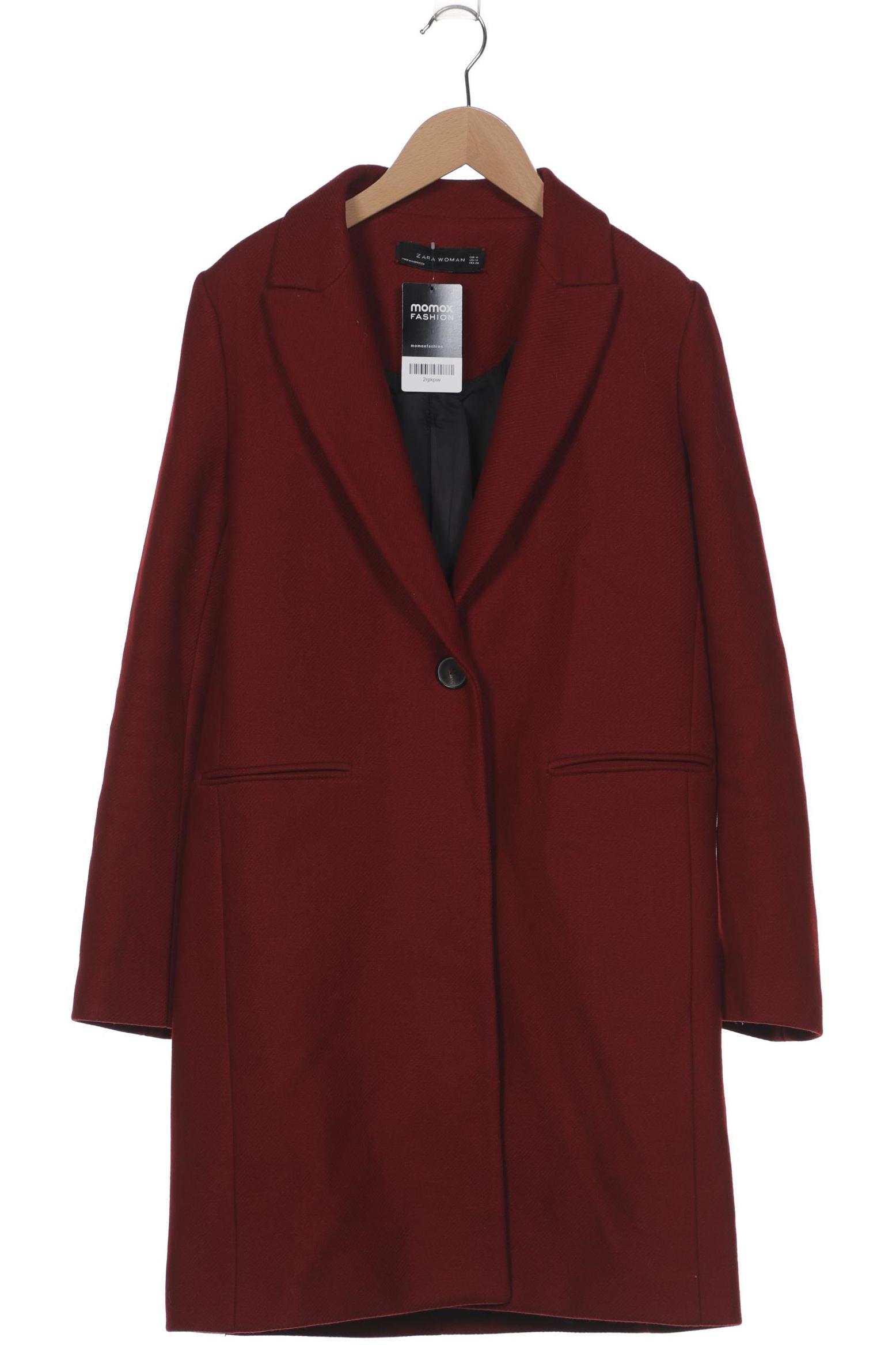 

Zara Damen Mantel, bordeaux, Gr. 38