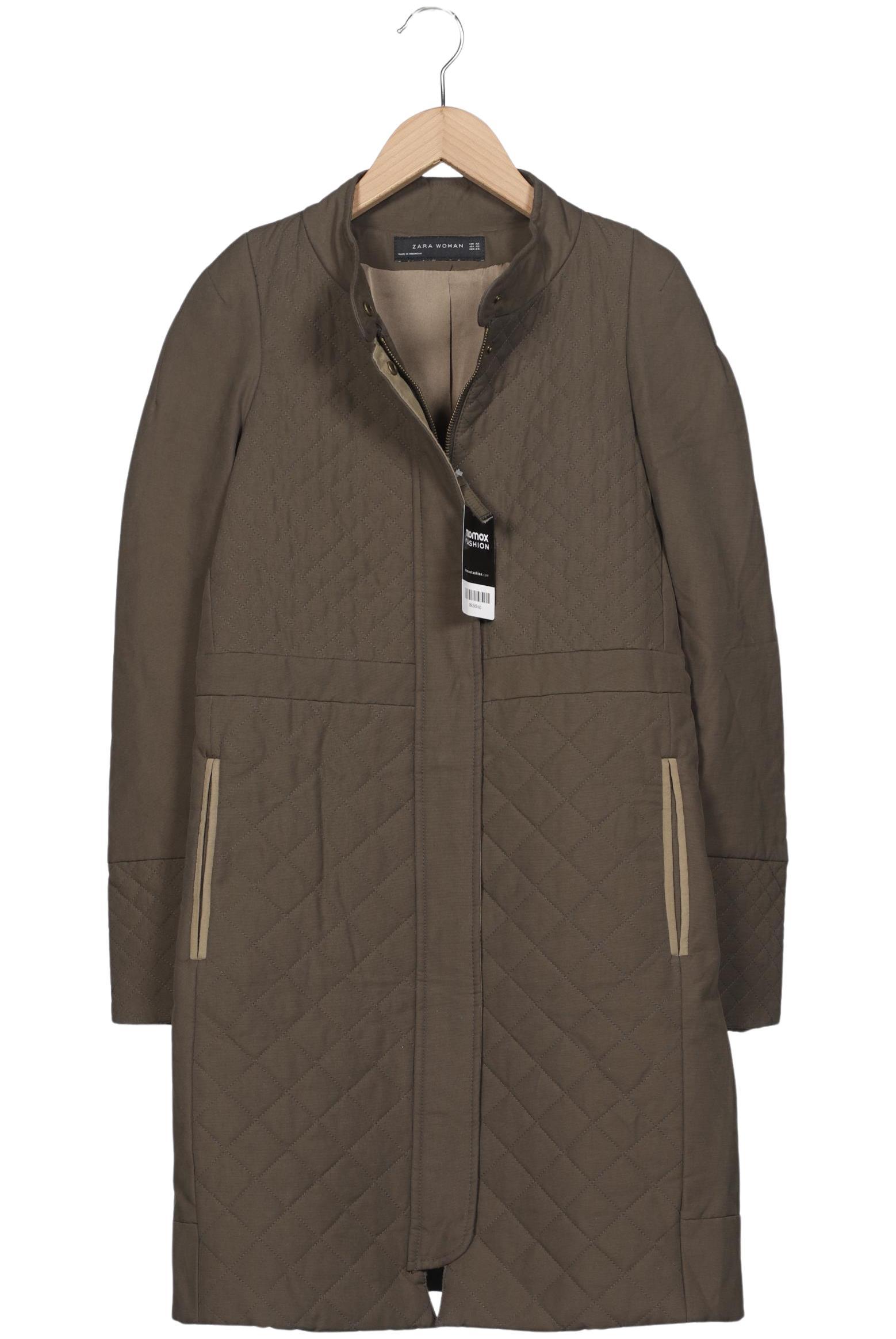 

Zara Damen Mantel, grün, Gr. 34