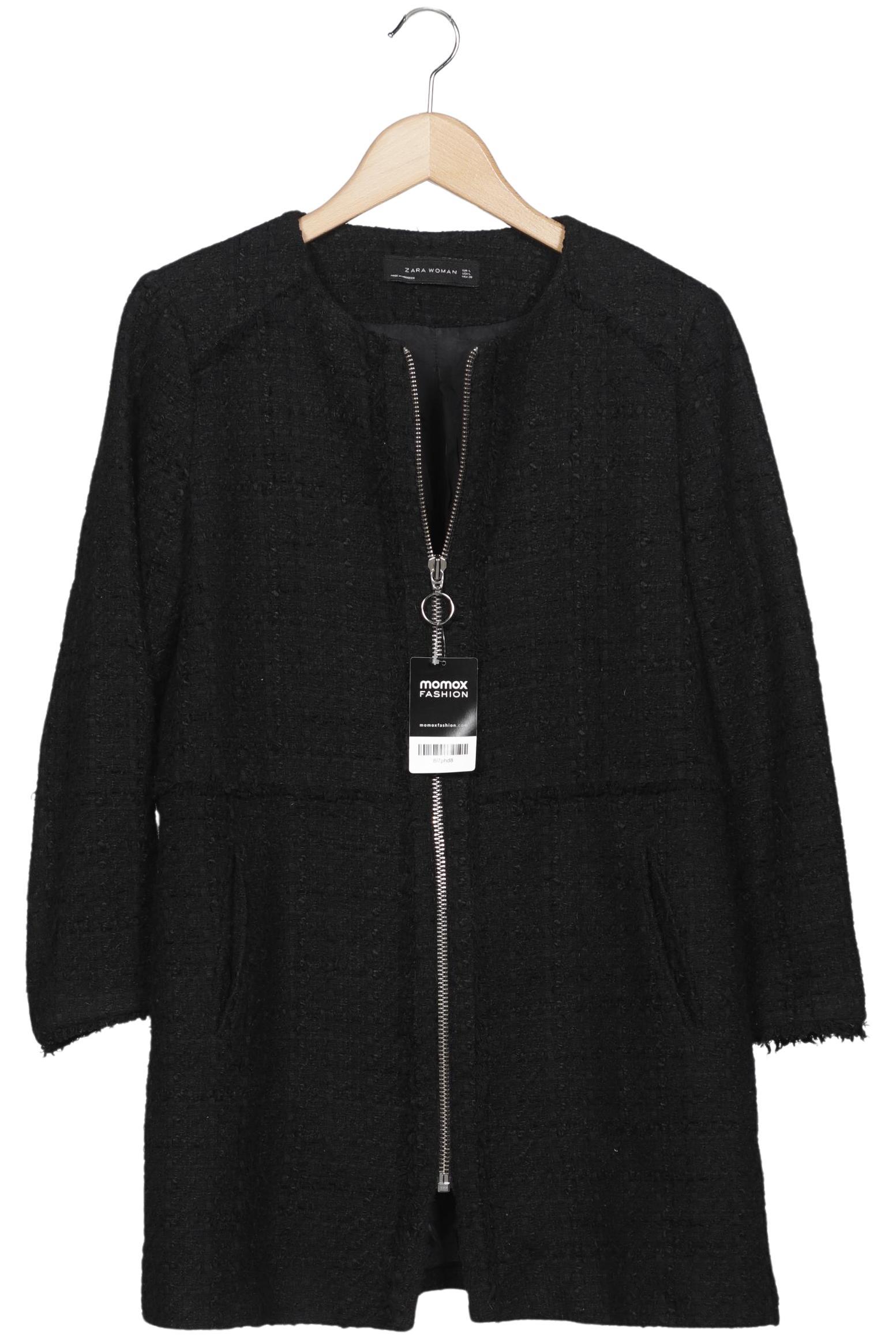 

Zara Damen Mantel, schwarz, Gr. 42