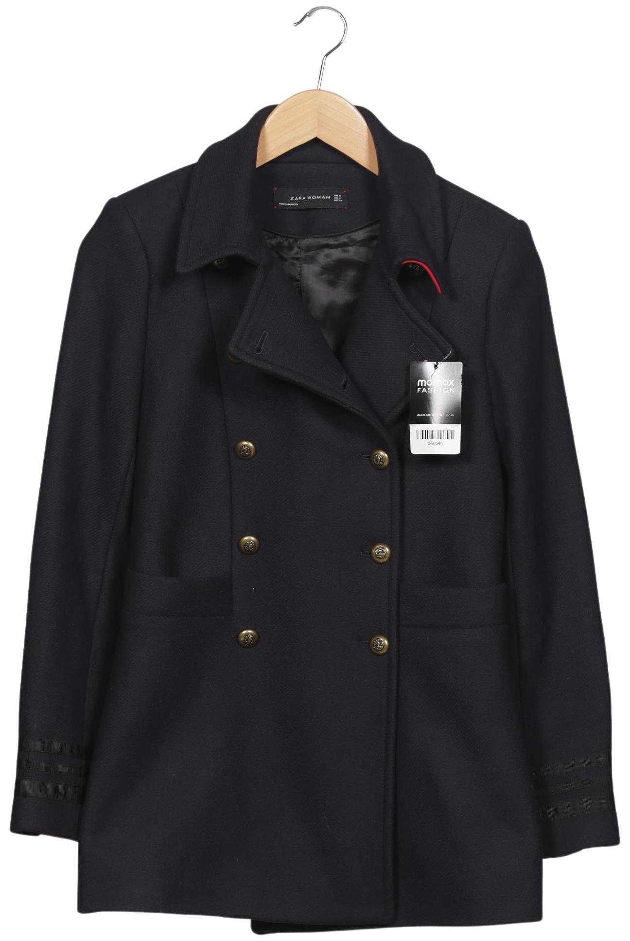 

Zara Damen Mantel, marineblau, Gr. 38