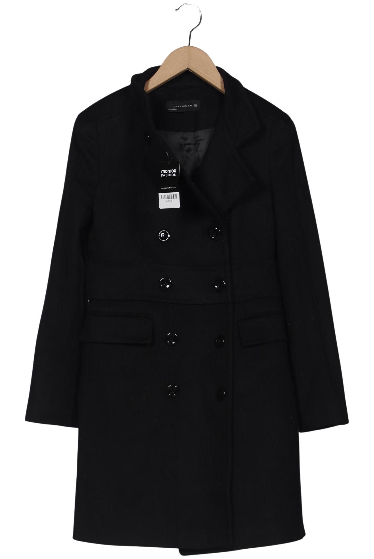 

Zara Damen Mantel, schwarz, Gr. 36