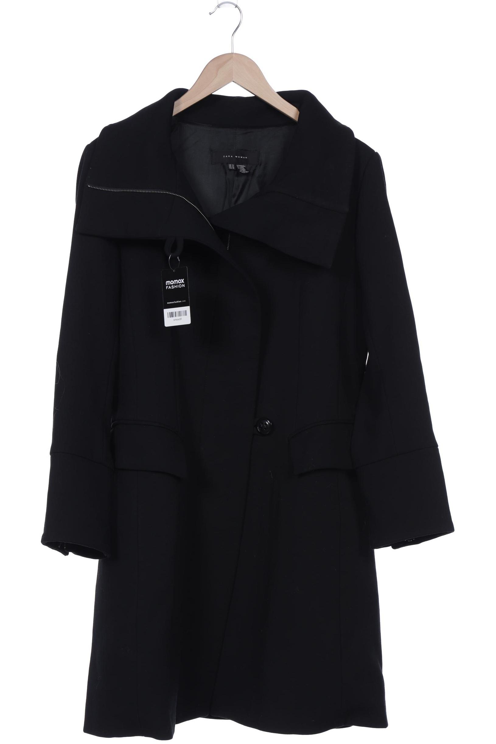 

Zara Damen Mantel, schwarz, Gr. 44