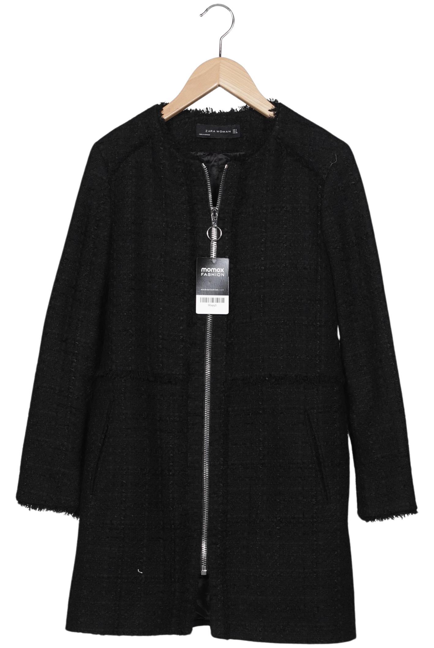 

Zara Damen Mantel, schwarz, Gr. 36