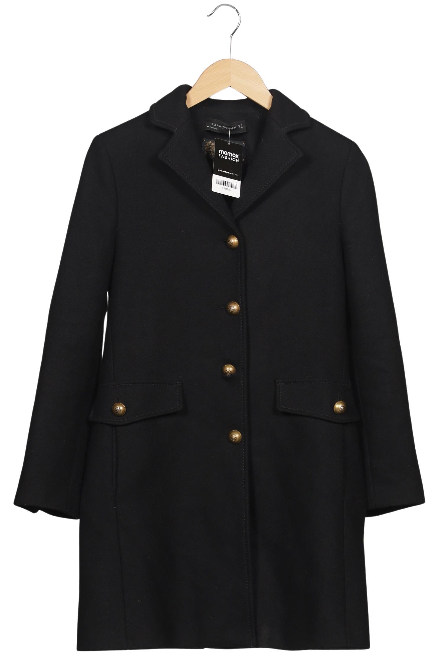 

Zara Damen Mantel, schwarz, Gr. 34