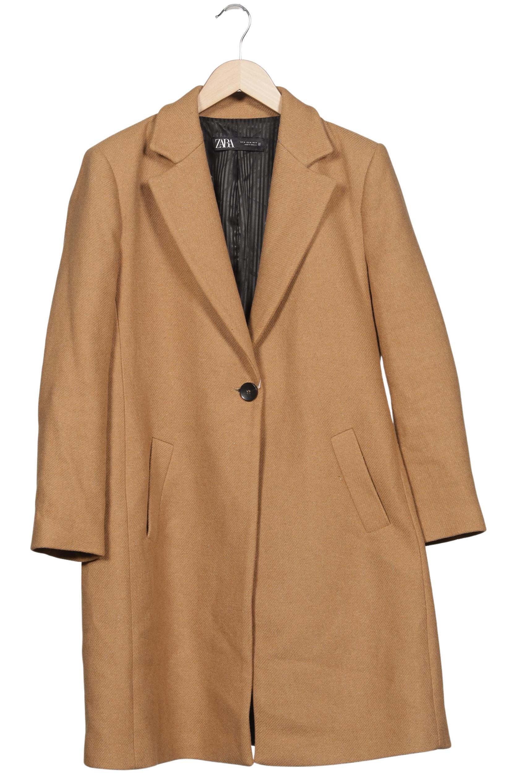 

Zara Damen Mantel, beige, Gr. 44