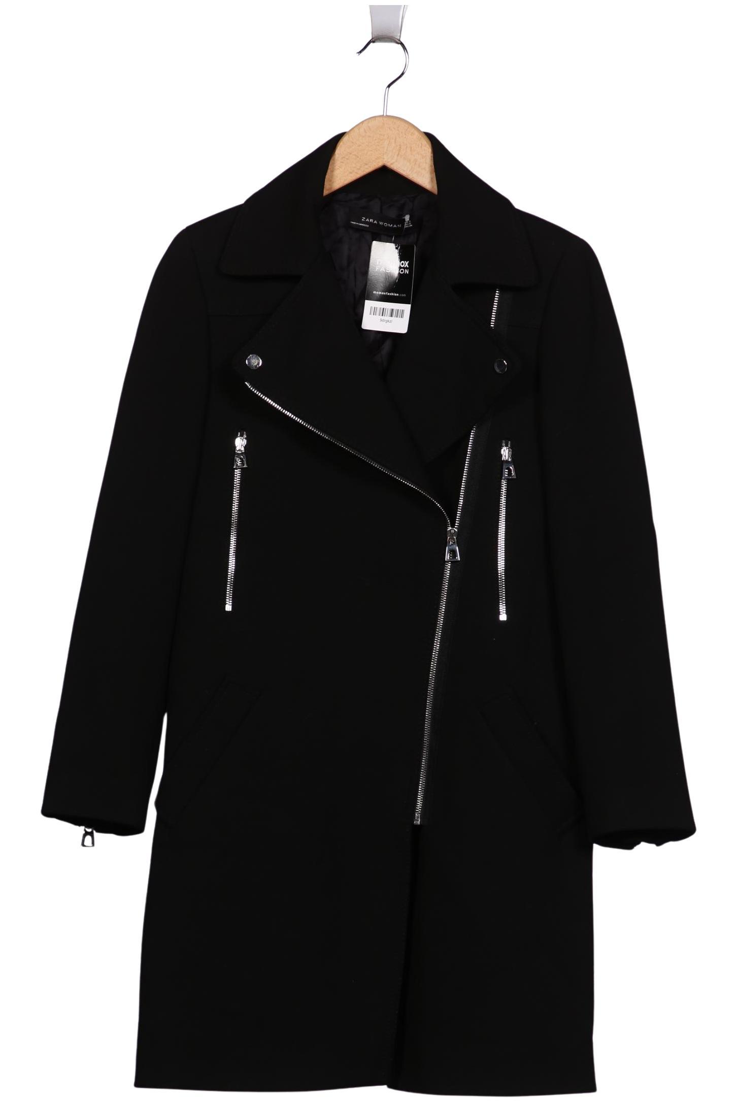 

Zara Damen Mantel, schwarz, Gr. 36