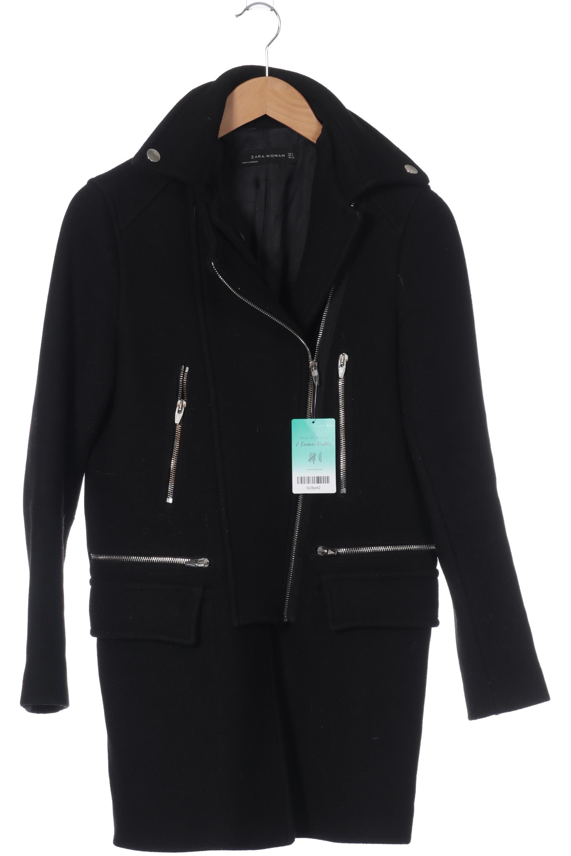 

Zara Damen Mantel, schwarz, Gr. 36