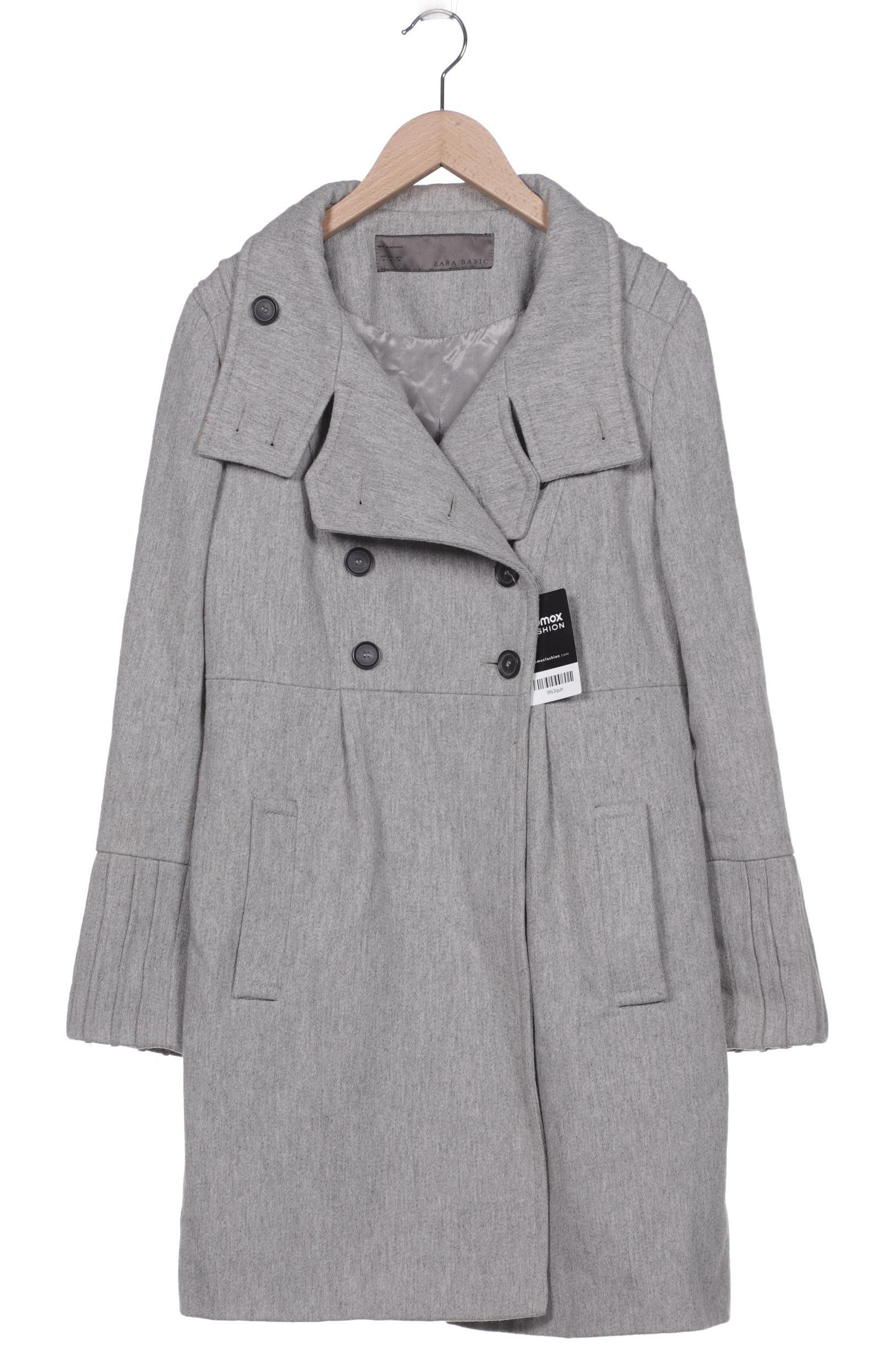 

ZARA Damen Mantel, grau