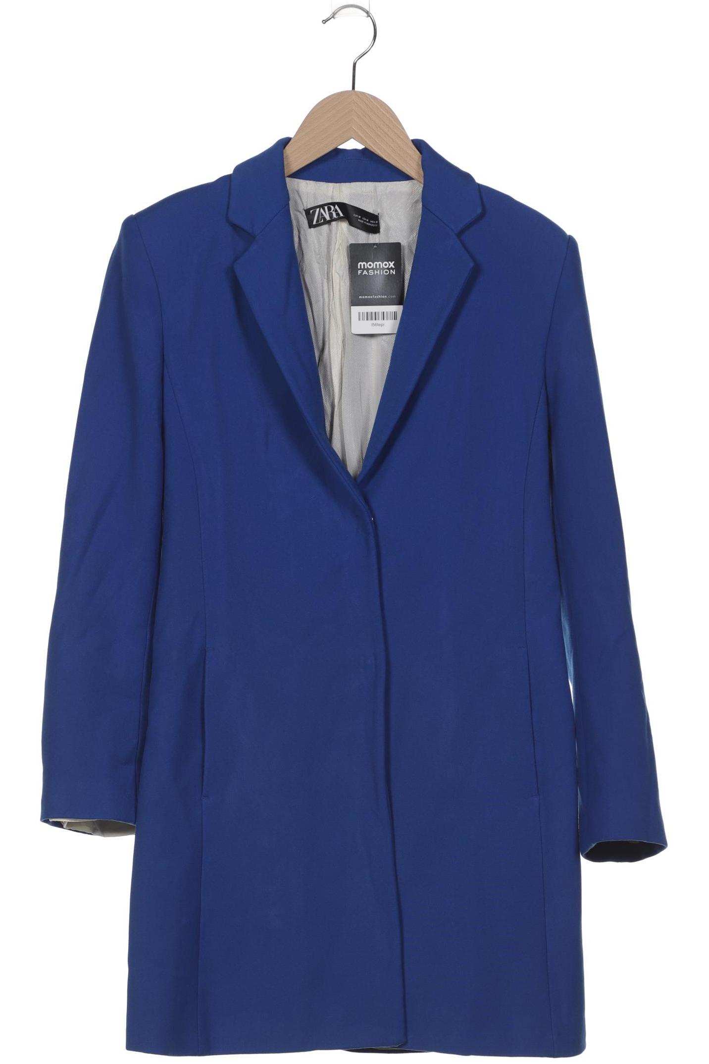 

Zara Damen Mantel, blau, Gr. 38