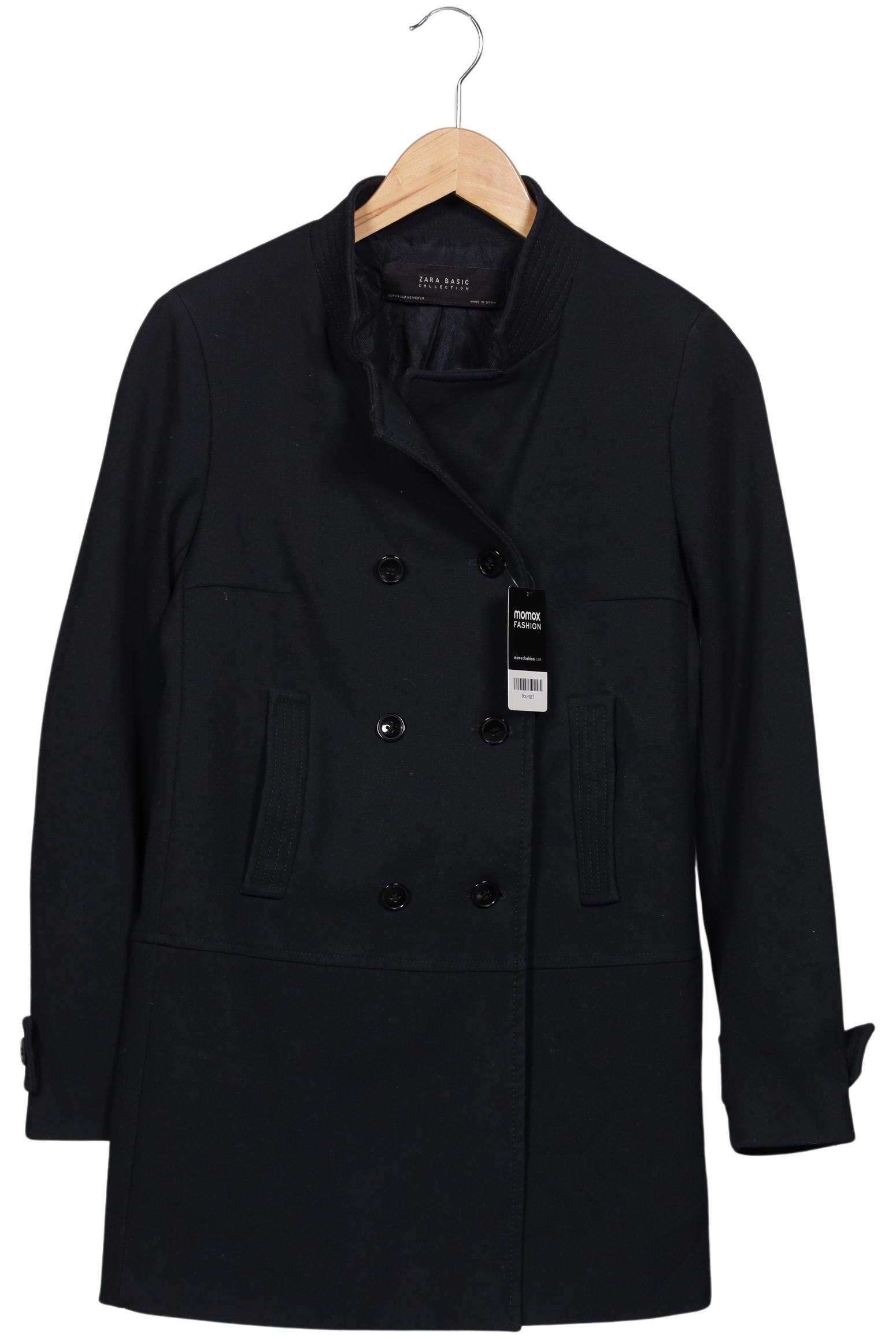

Zara Damen Mantel, marineblau, Gr. 34