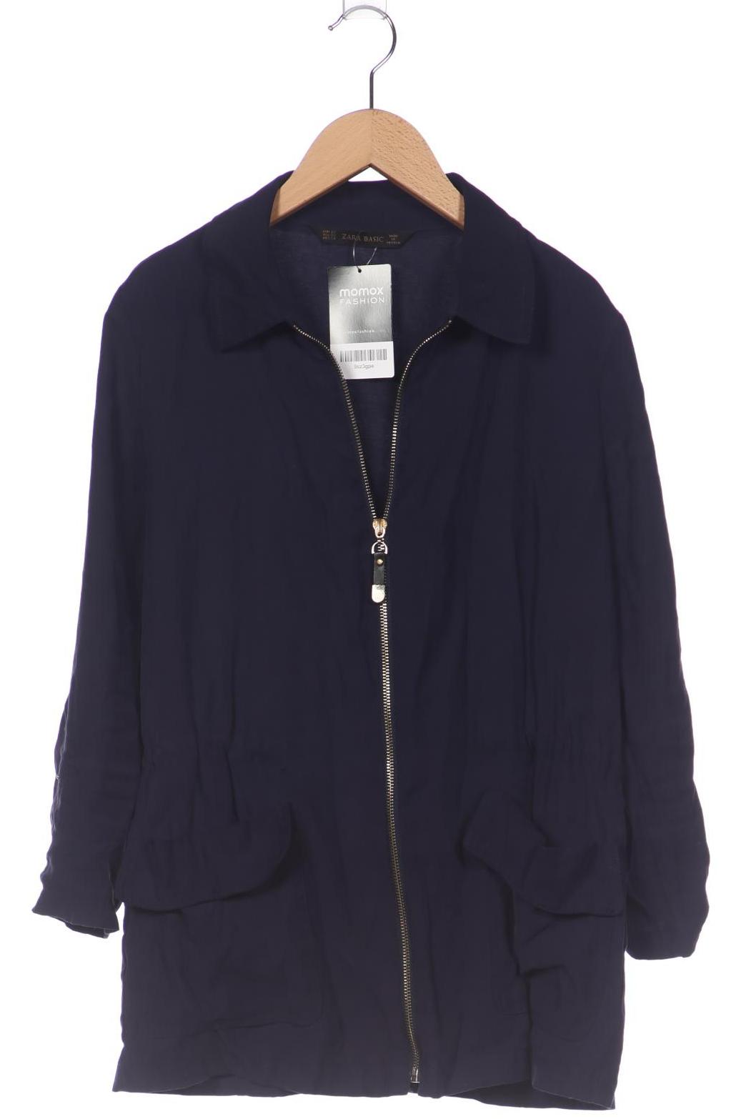 

Zara Damen Mantel, marineblau, Gr. 56