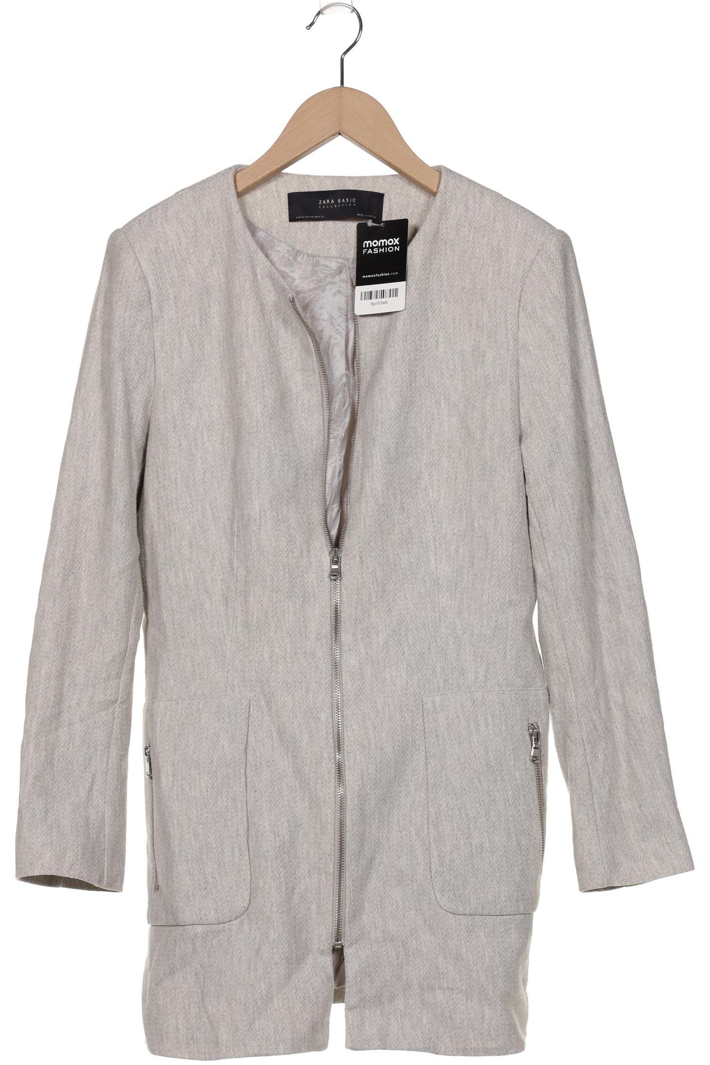 

ZARA Damen Mantel, grau