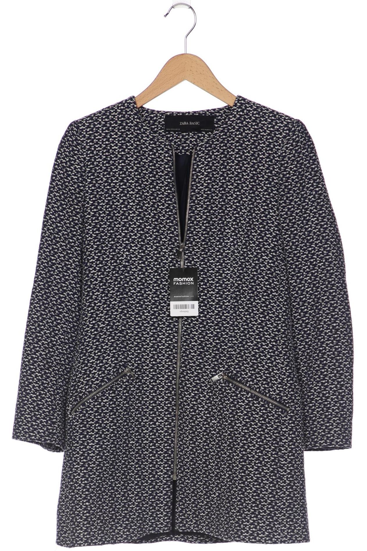 

ZARA Damen Mantel, marineblau