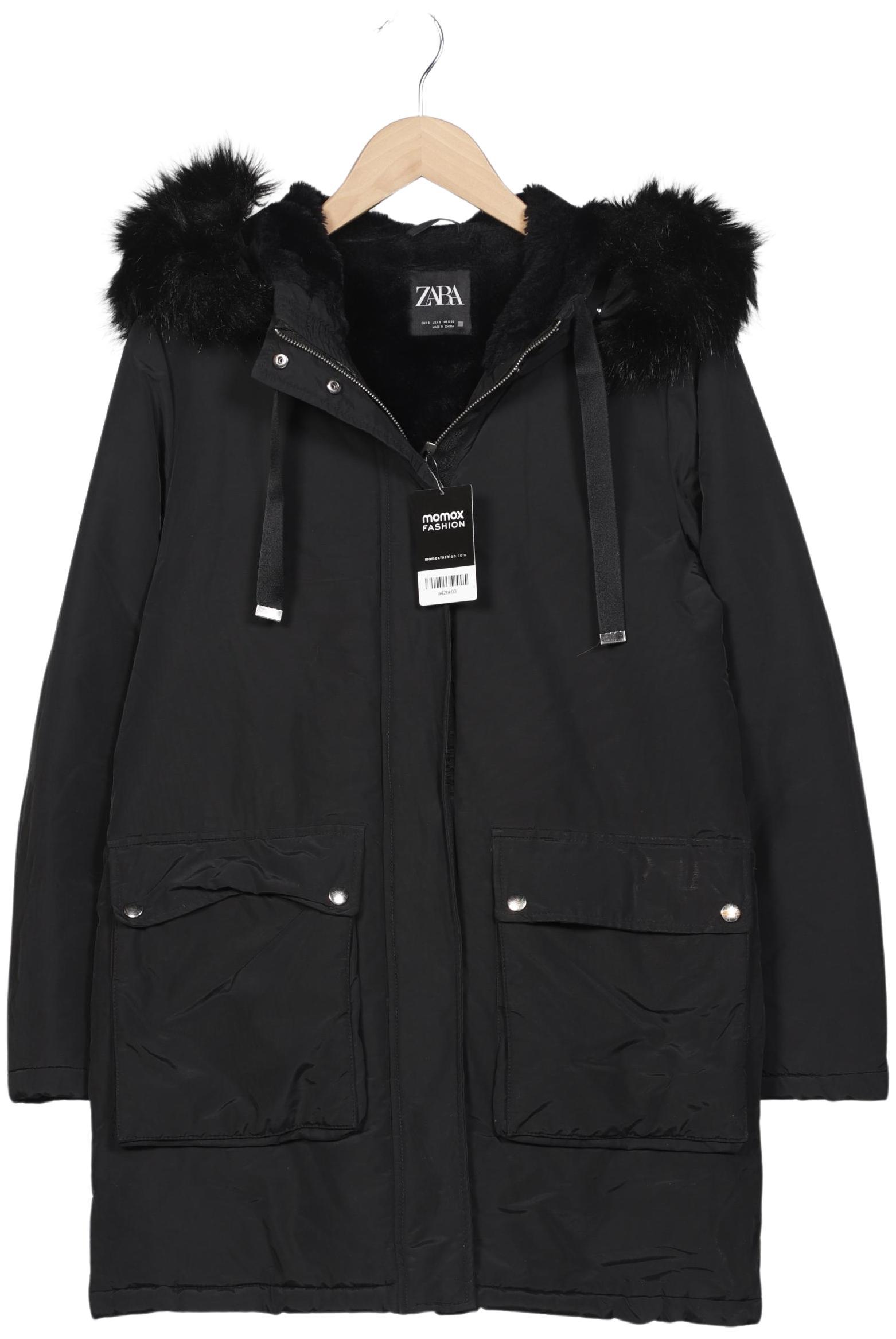 

Zara Damen Mantel, schwarz, Gr. 36