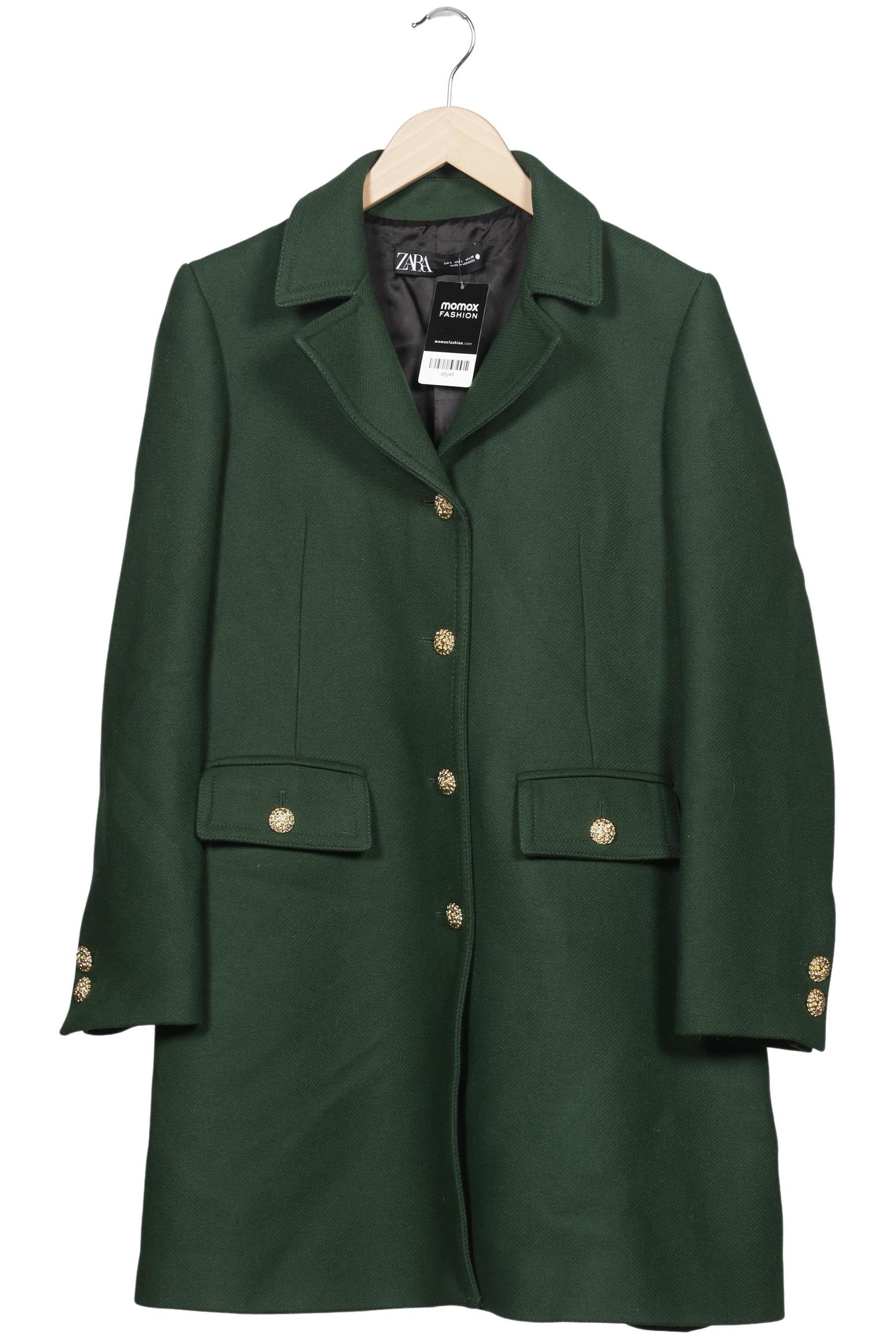 

Zara Damen Mantel, grün, Gr. 42