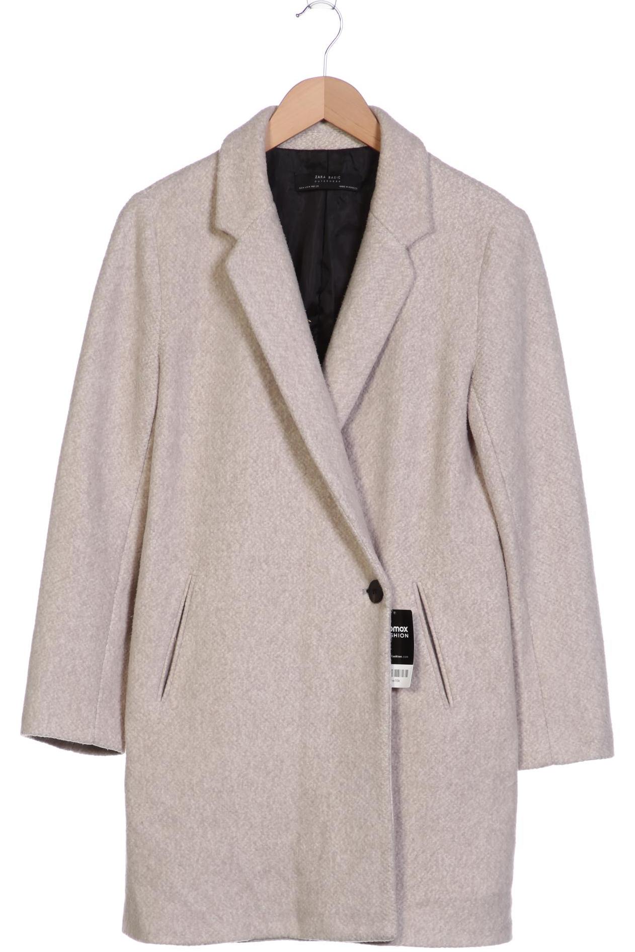 

ZARA Damen Mantel, grau