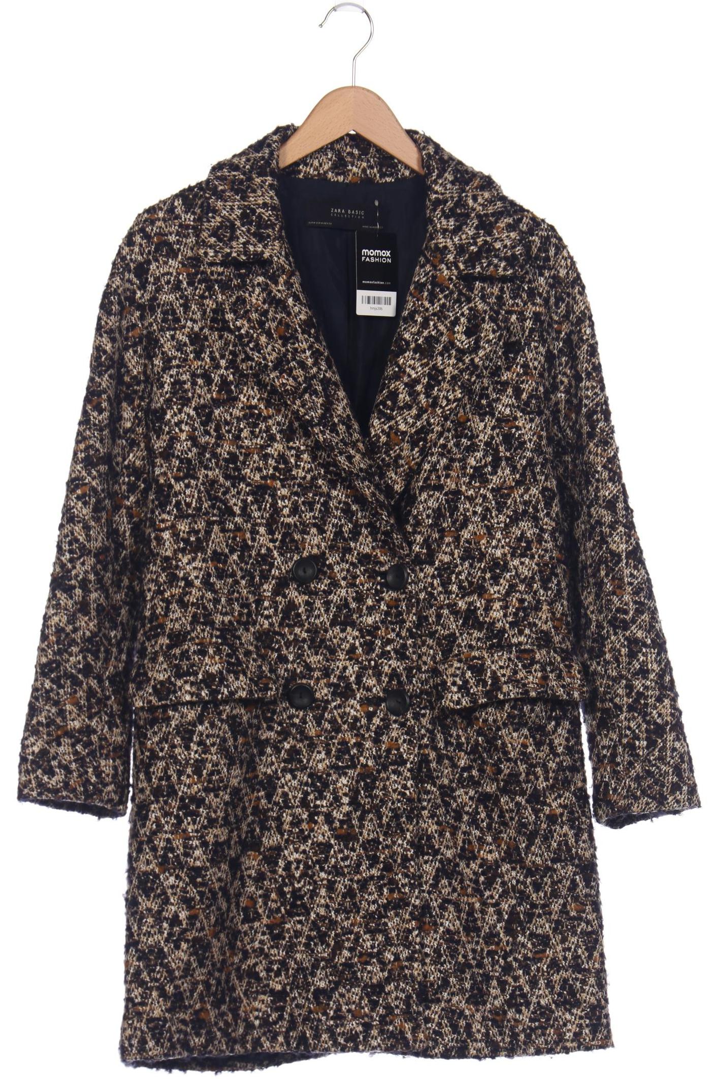 

ZARA Damen Mantel, schwarz