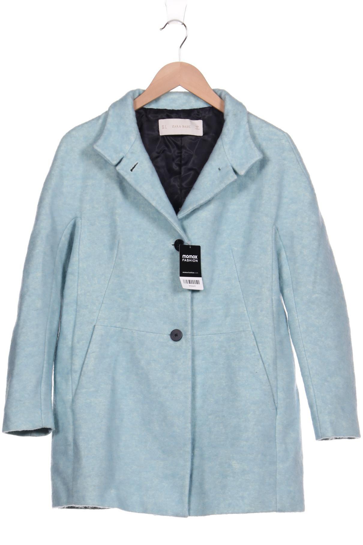 

Zara Damen Mantel, hellblau, Gr. 36