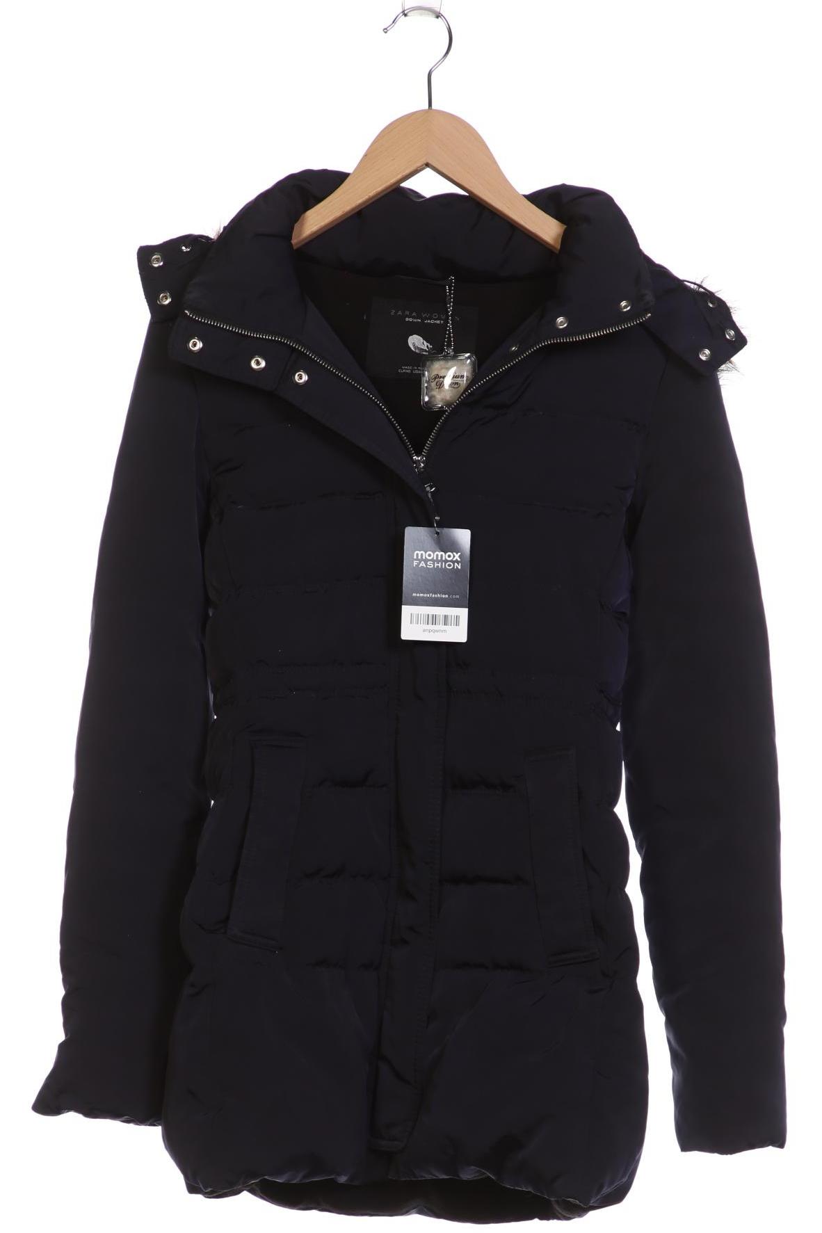 

Zara Damen Mantel, marineblau, Gr. 34