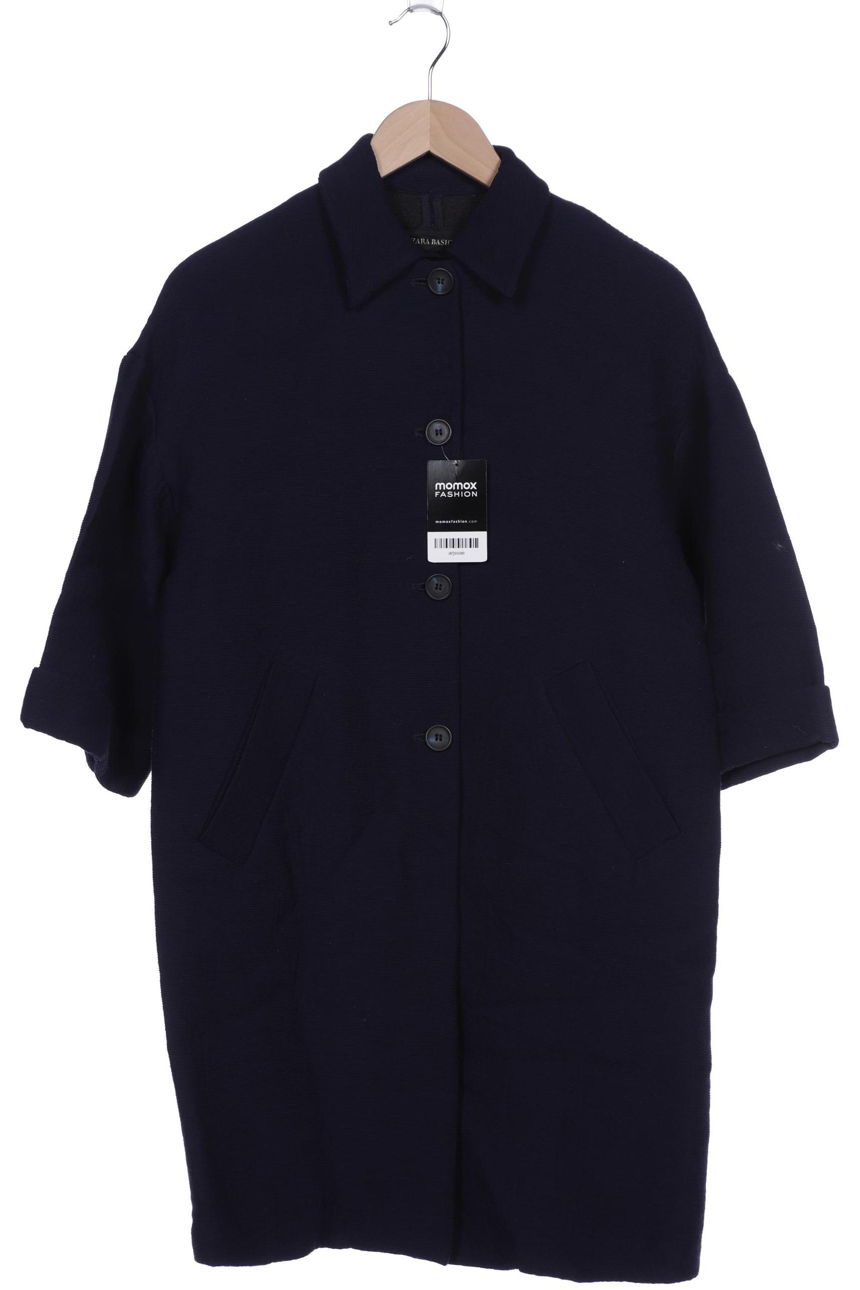

ZARA Damen Mantel, marineblau
