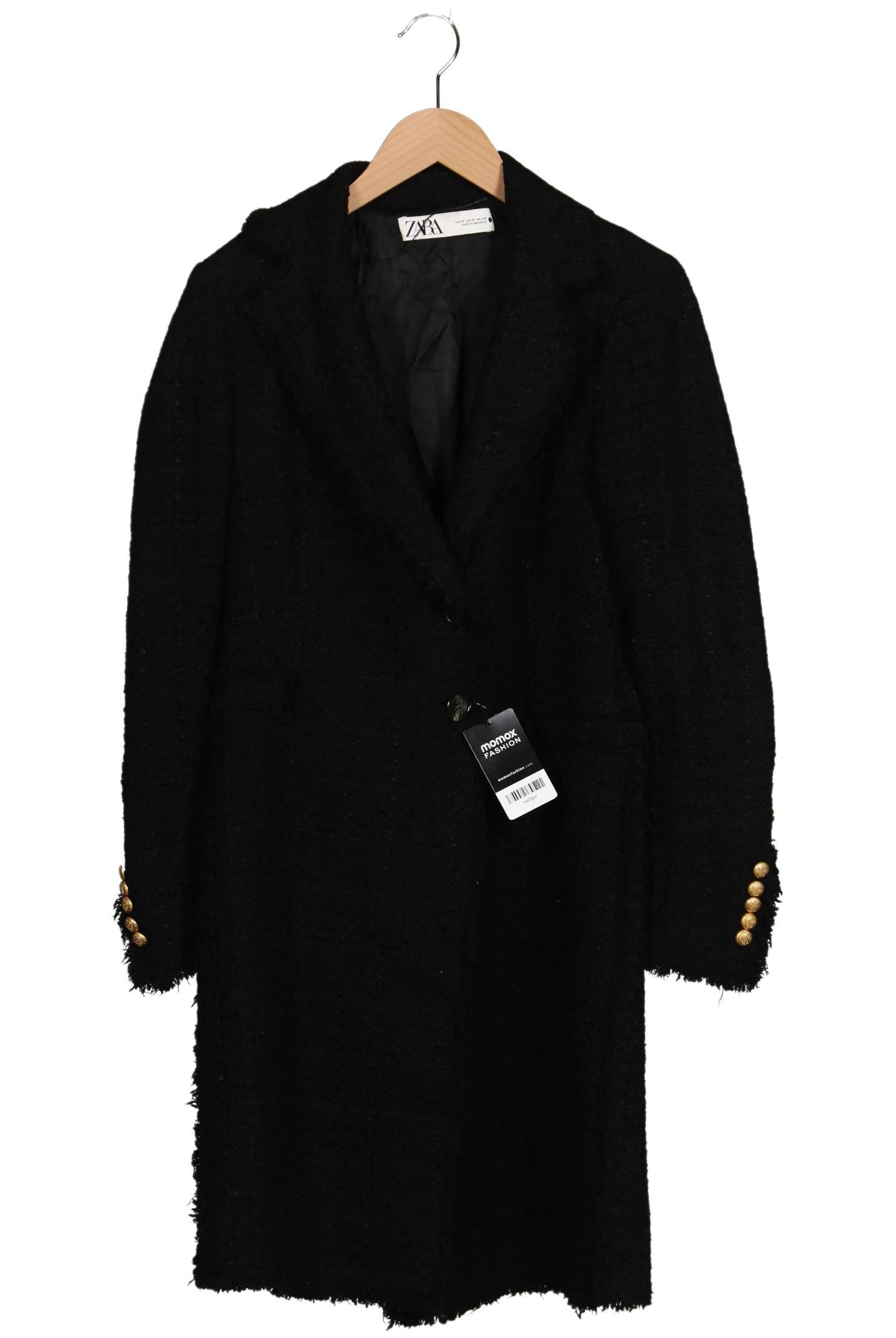 

Zara Damen Mantel, schwarz, Gr. 38