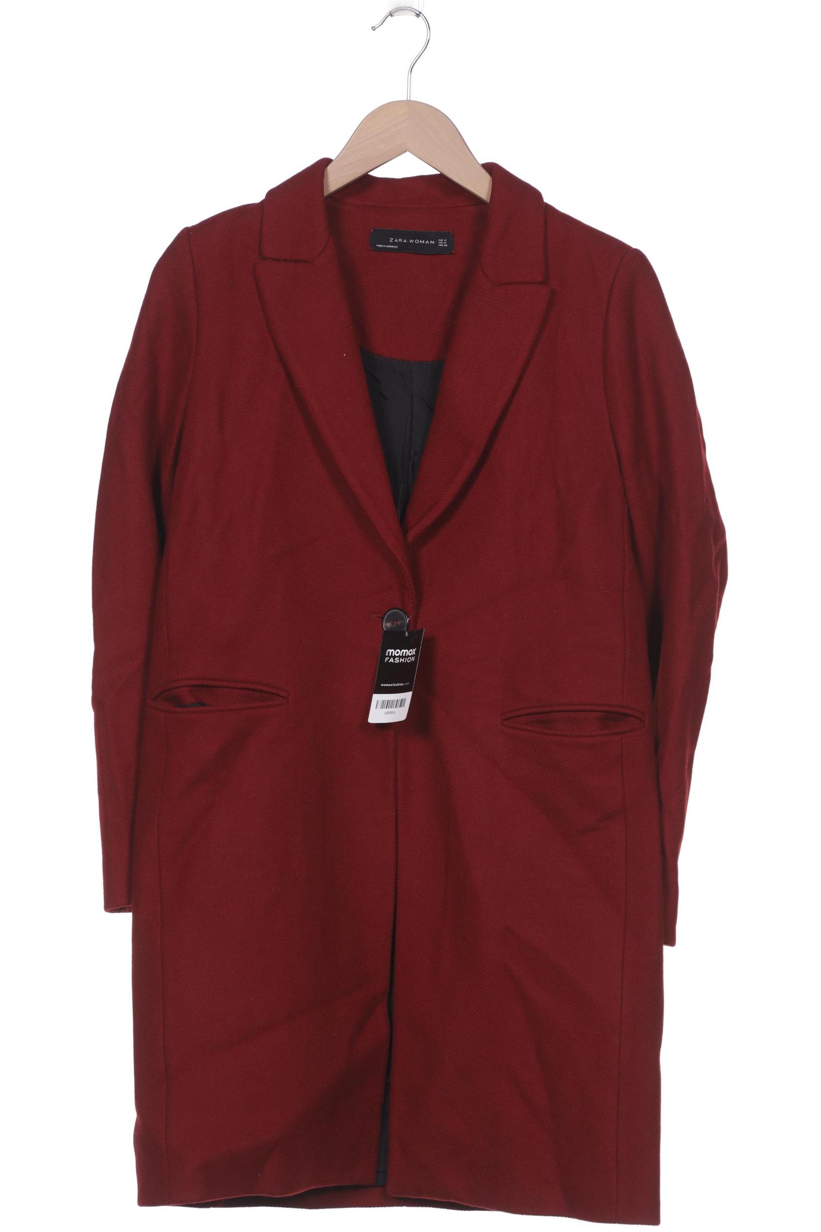 

Zara Damen Mantel, bordeaux, Gr. 38
