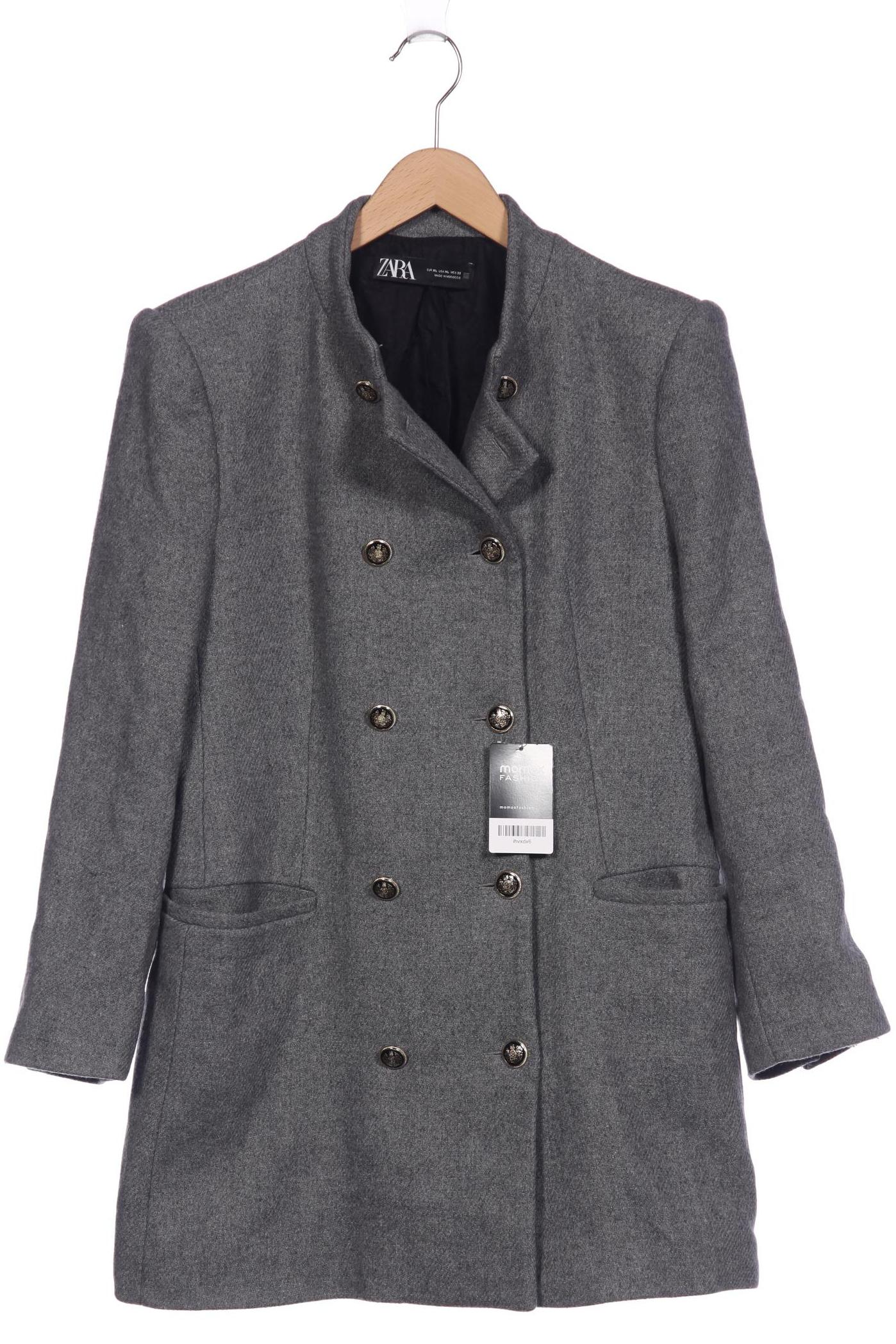 

Zara Damen Mantel, grau, Gr. 44