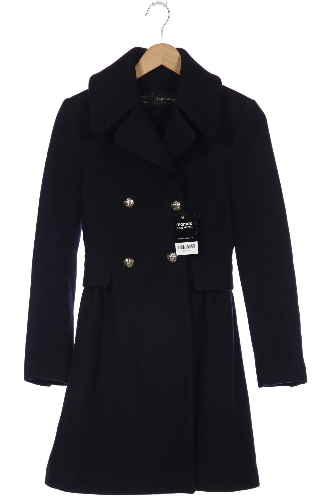

ZARA Damen Mantel, marineblau