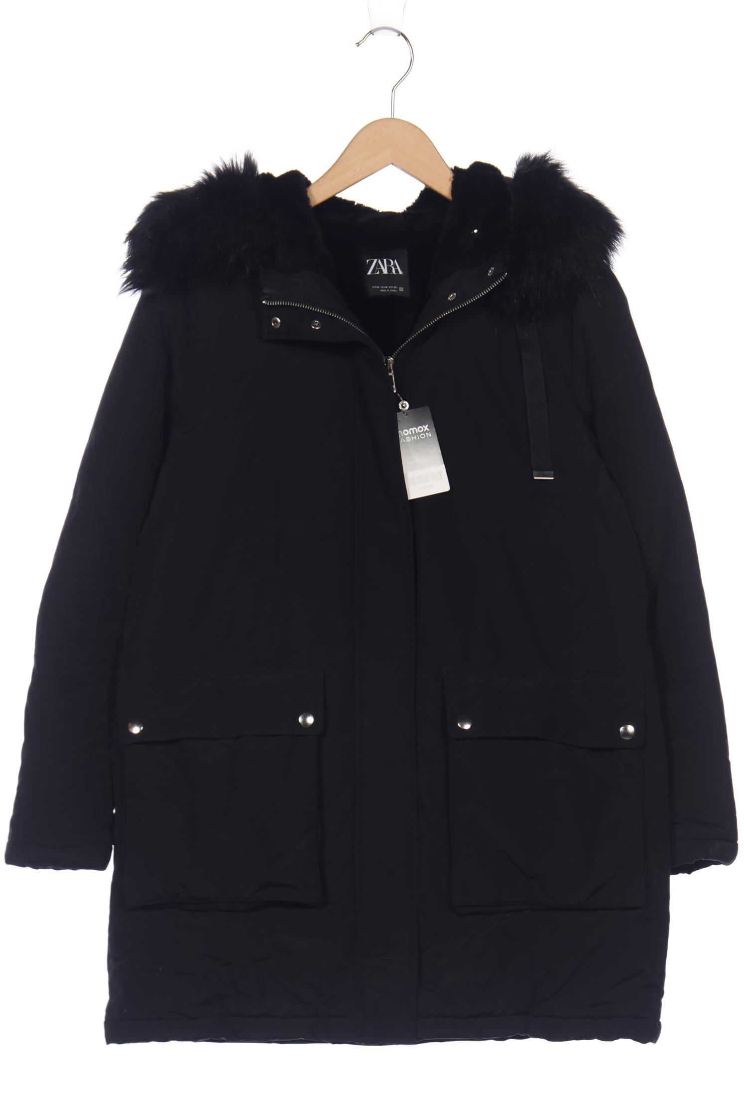 

ZARA Damen Mantel, schwarz