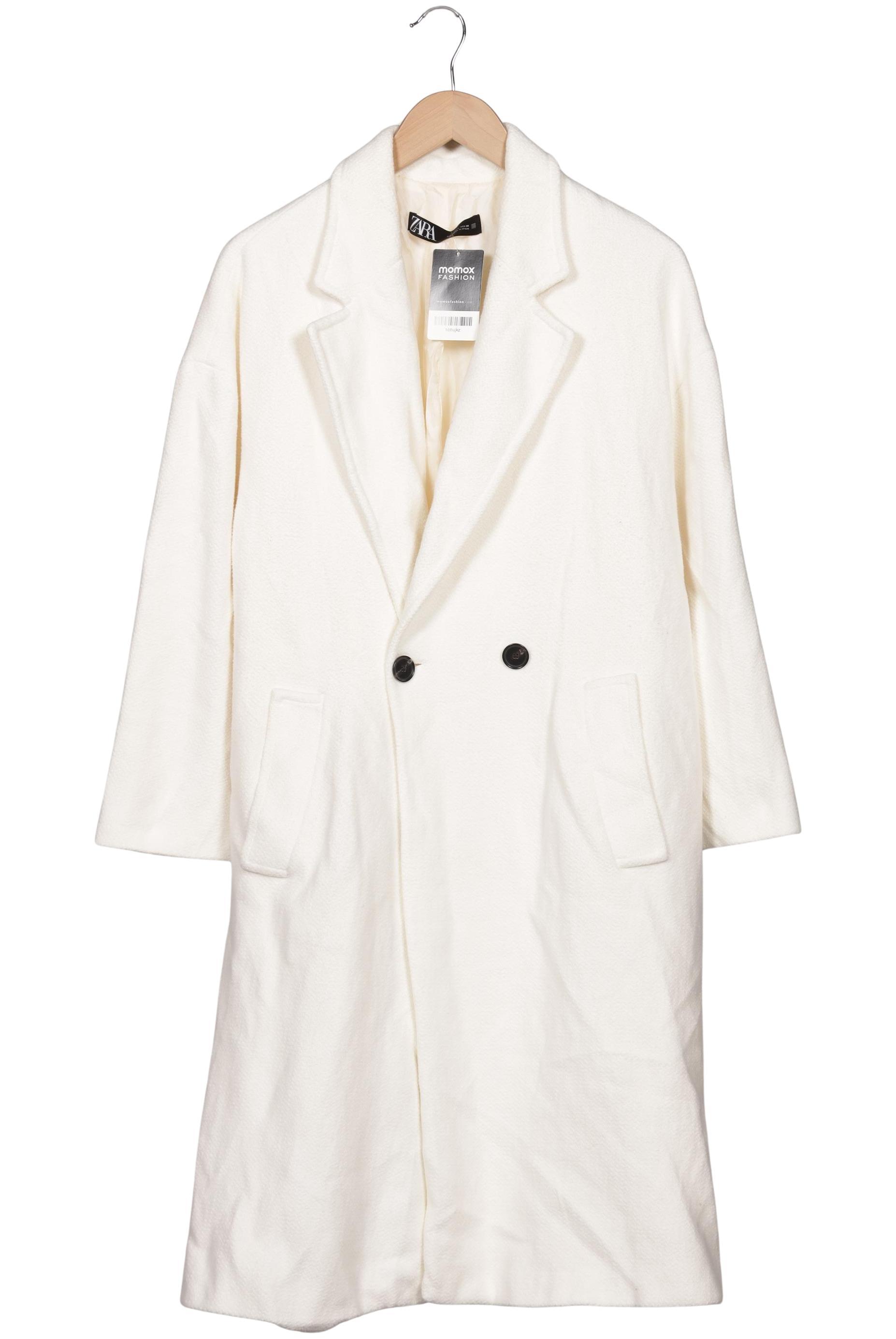 

Zara Damen Mantel, cremeweiß, Gr. 42