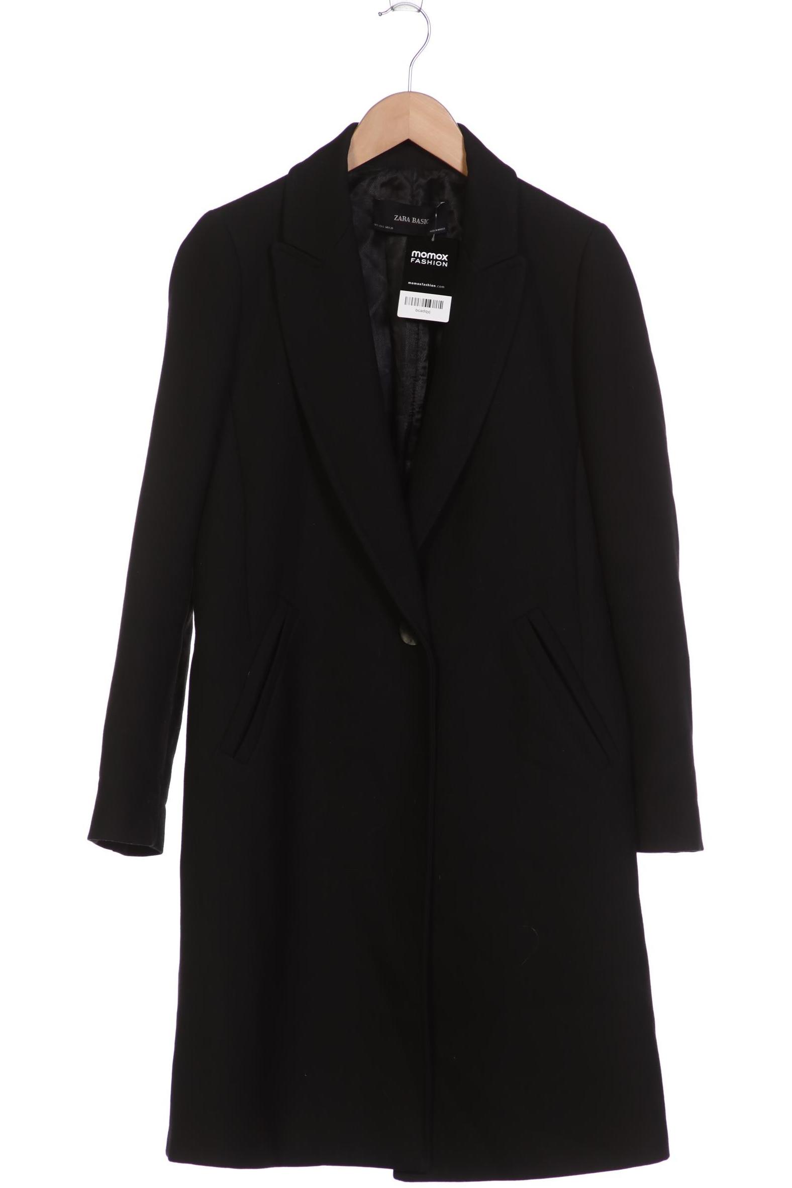 

ZARA Damen Mantel, schwarz