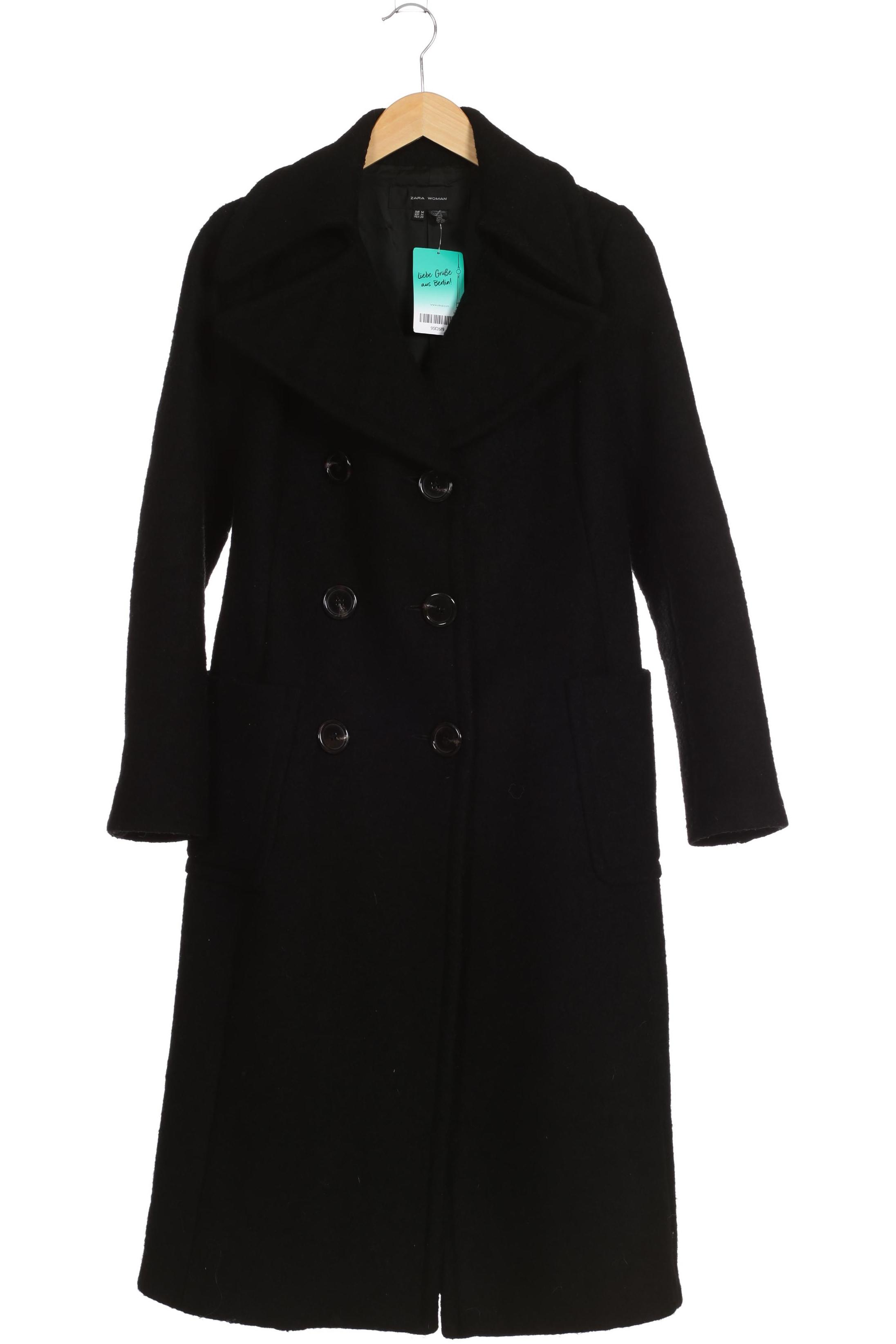 

Zara Damen Mantel, schwarz, Gr. 38