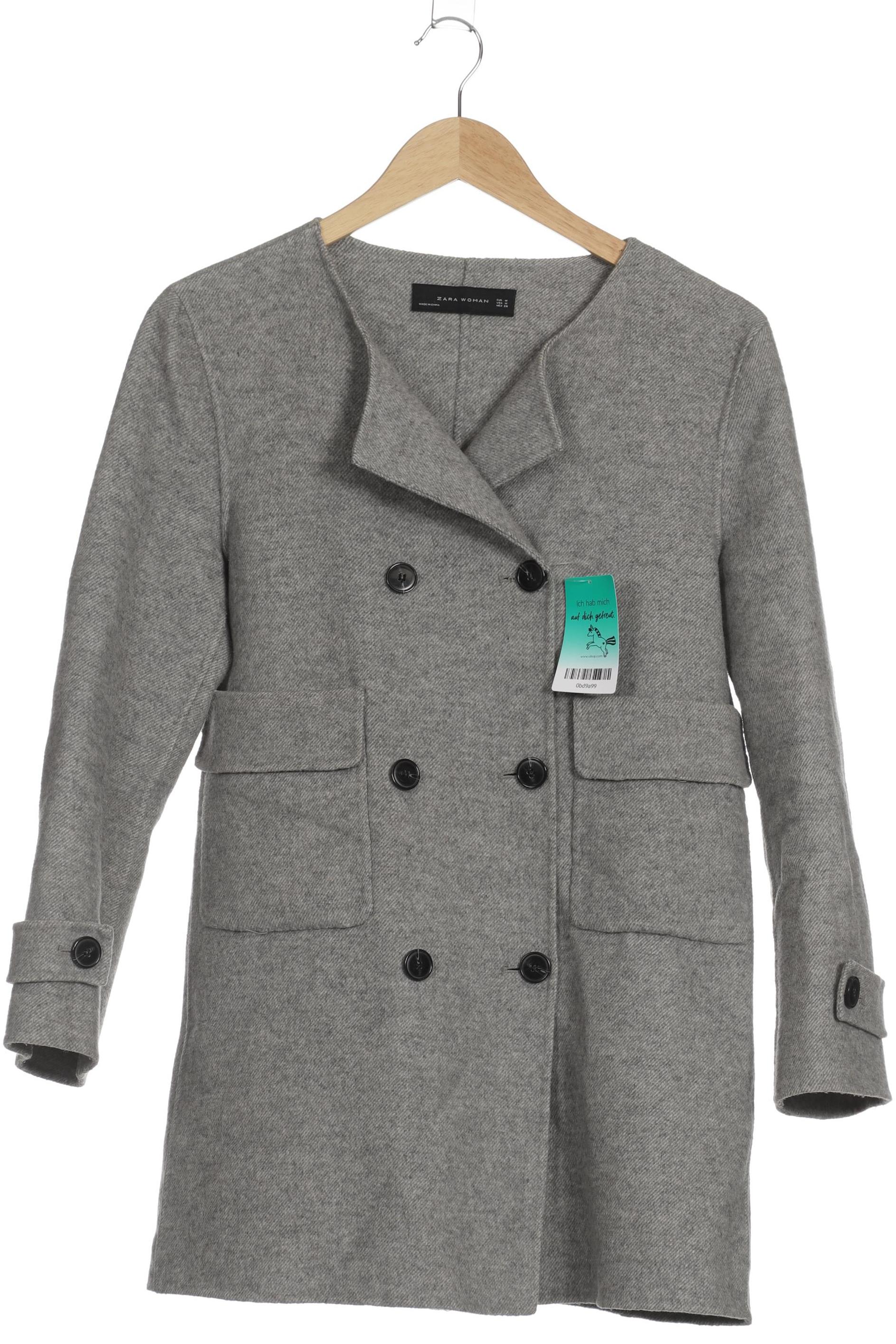 

Zara Damen Mantel, grau, Gr. 38