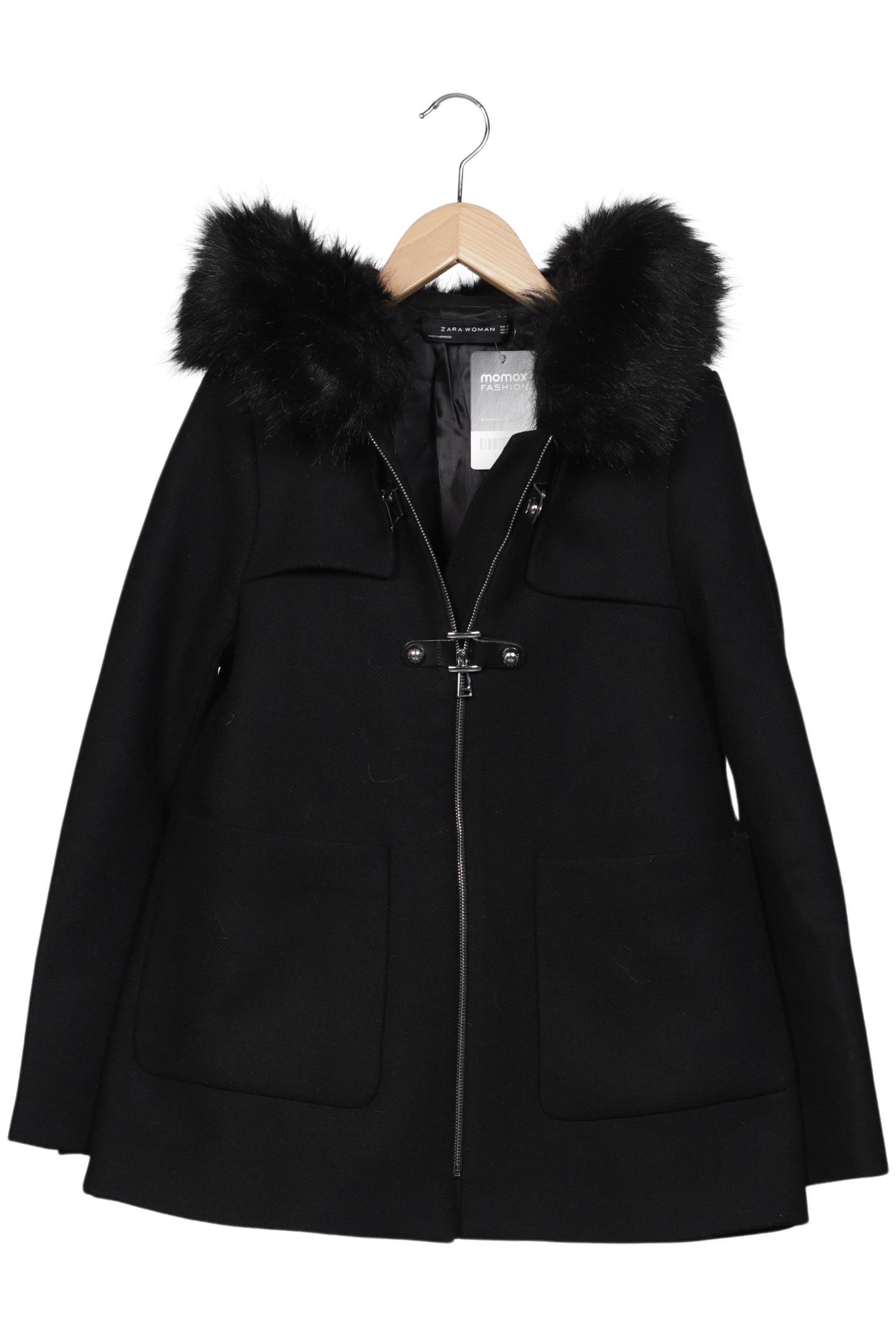 

Zara Damen Mantel, schwarz, Gr. 34