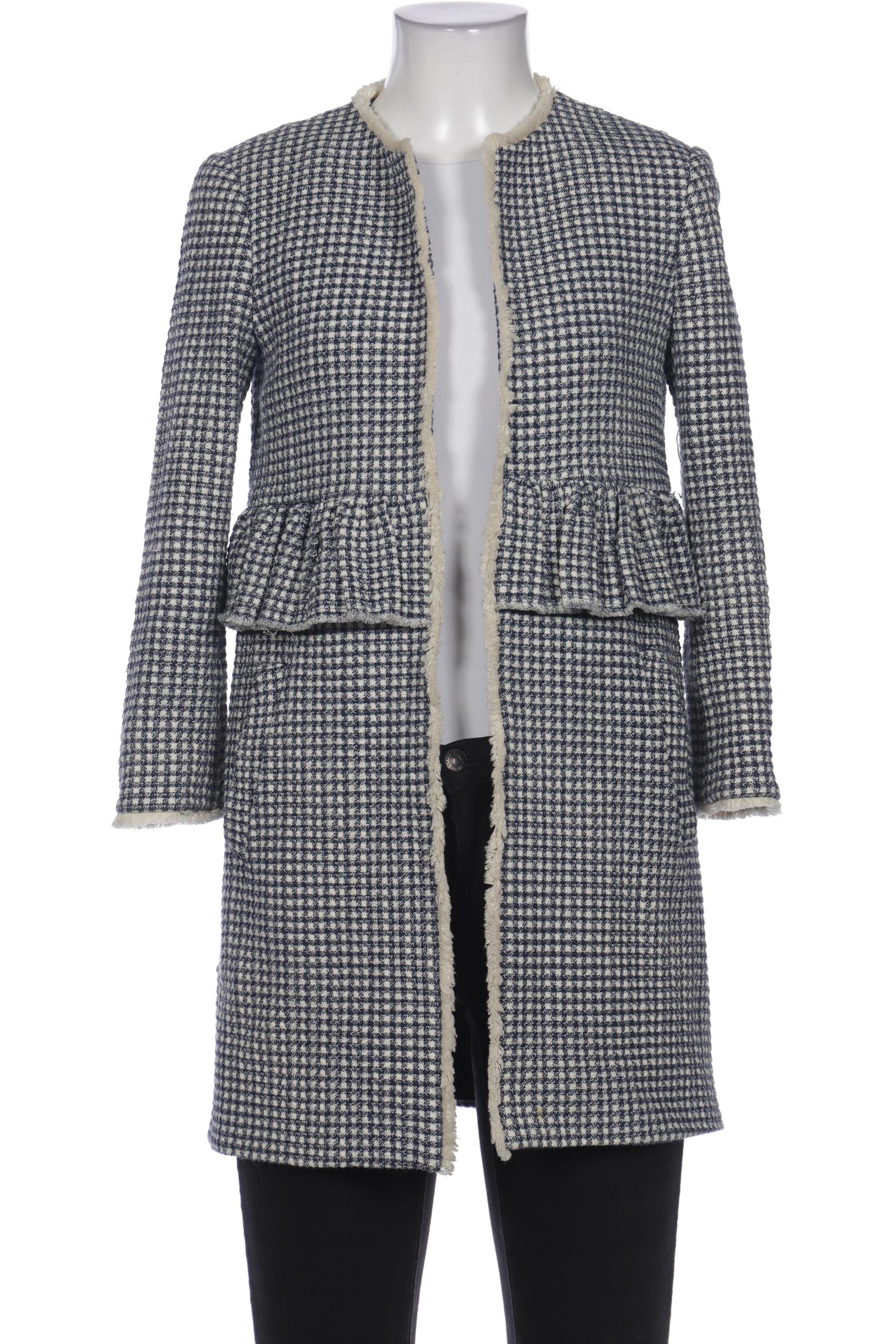 

ZARA Damen Mantel, blau