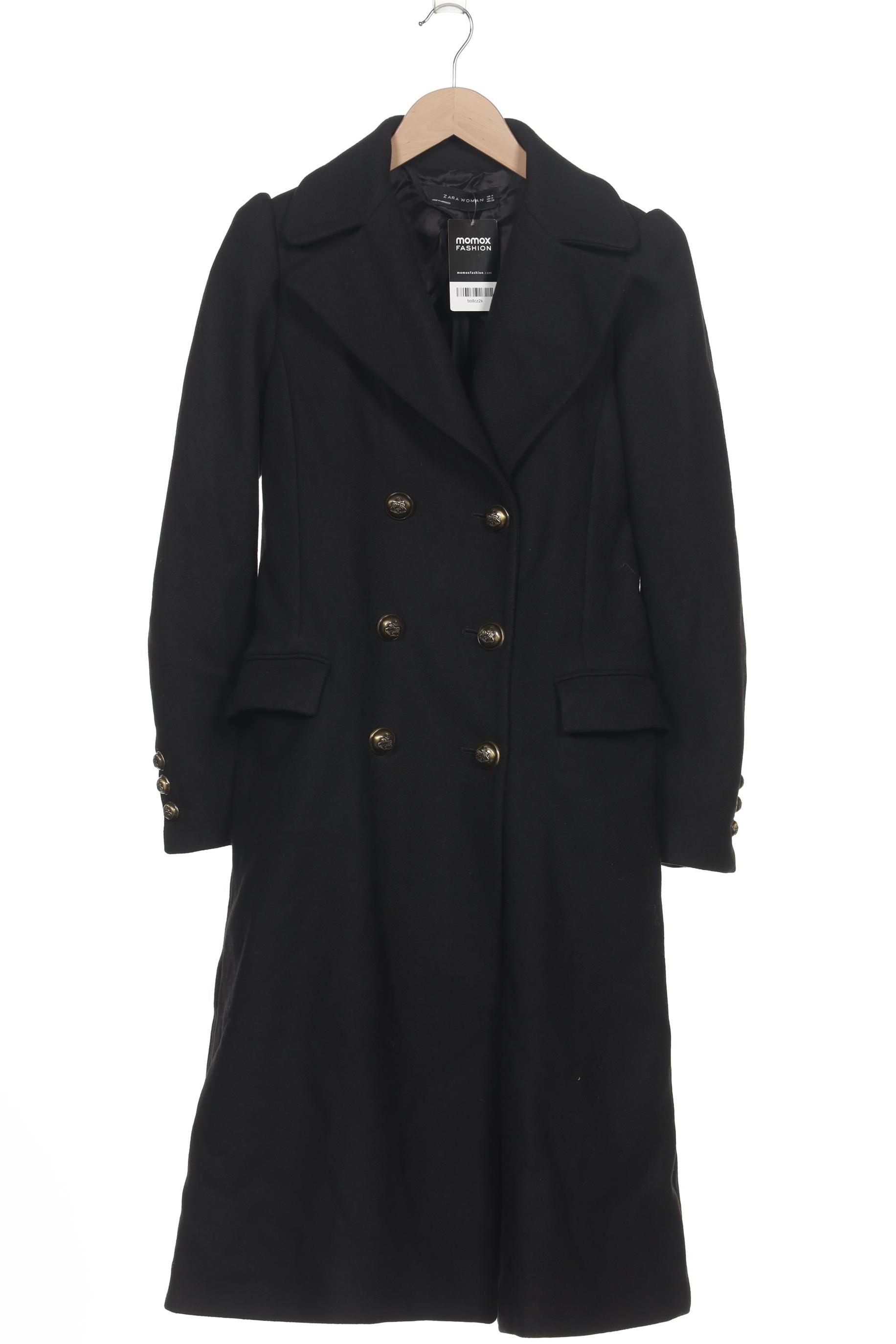 

Zara Damen Mantel, schwarz, Gr. 38