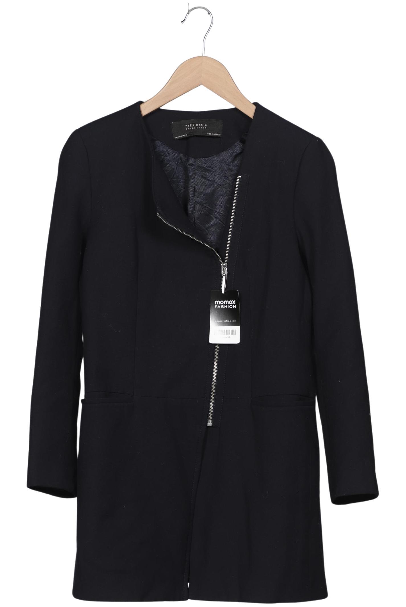 

Zara Damen Mantel, marineblau, Gr. 38