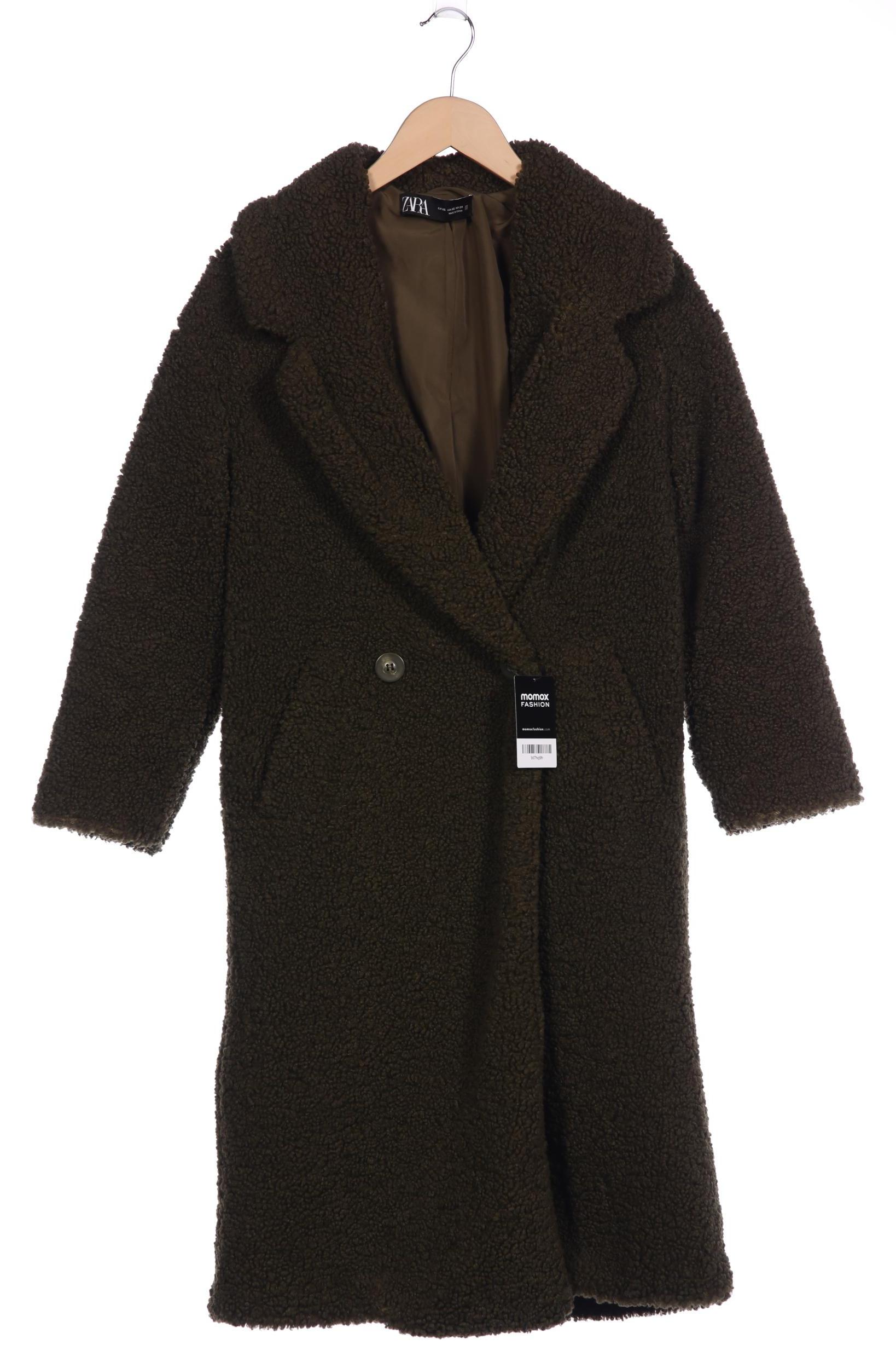 

ZARA Damen Mantel, grün