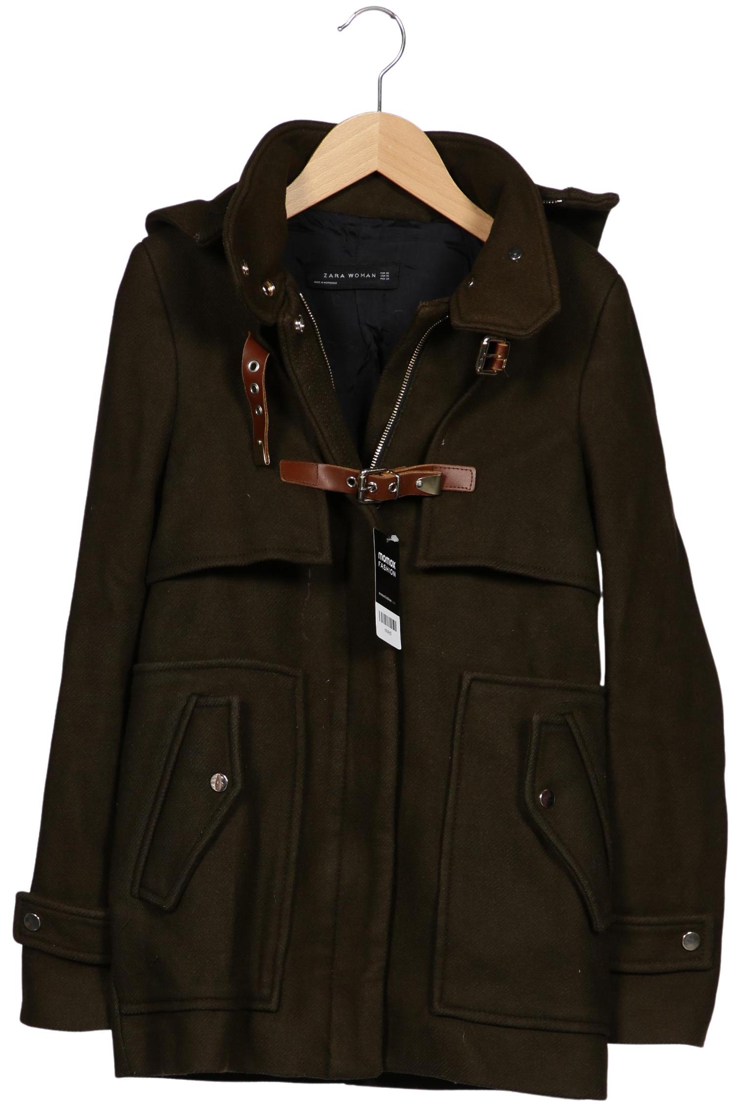 

Zara Damen Mantel, grün, Gr. 34