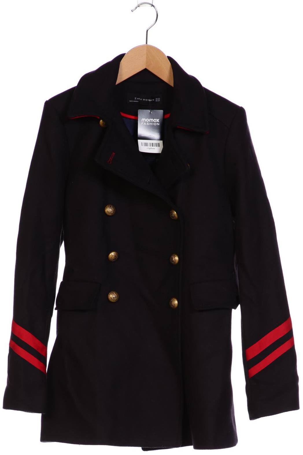 

Zara Damen Mantel, marineblau, Gr. 34