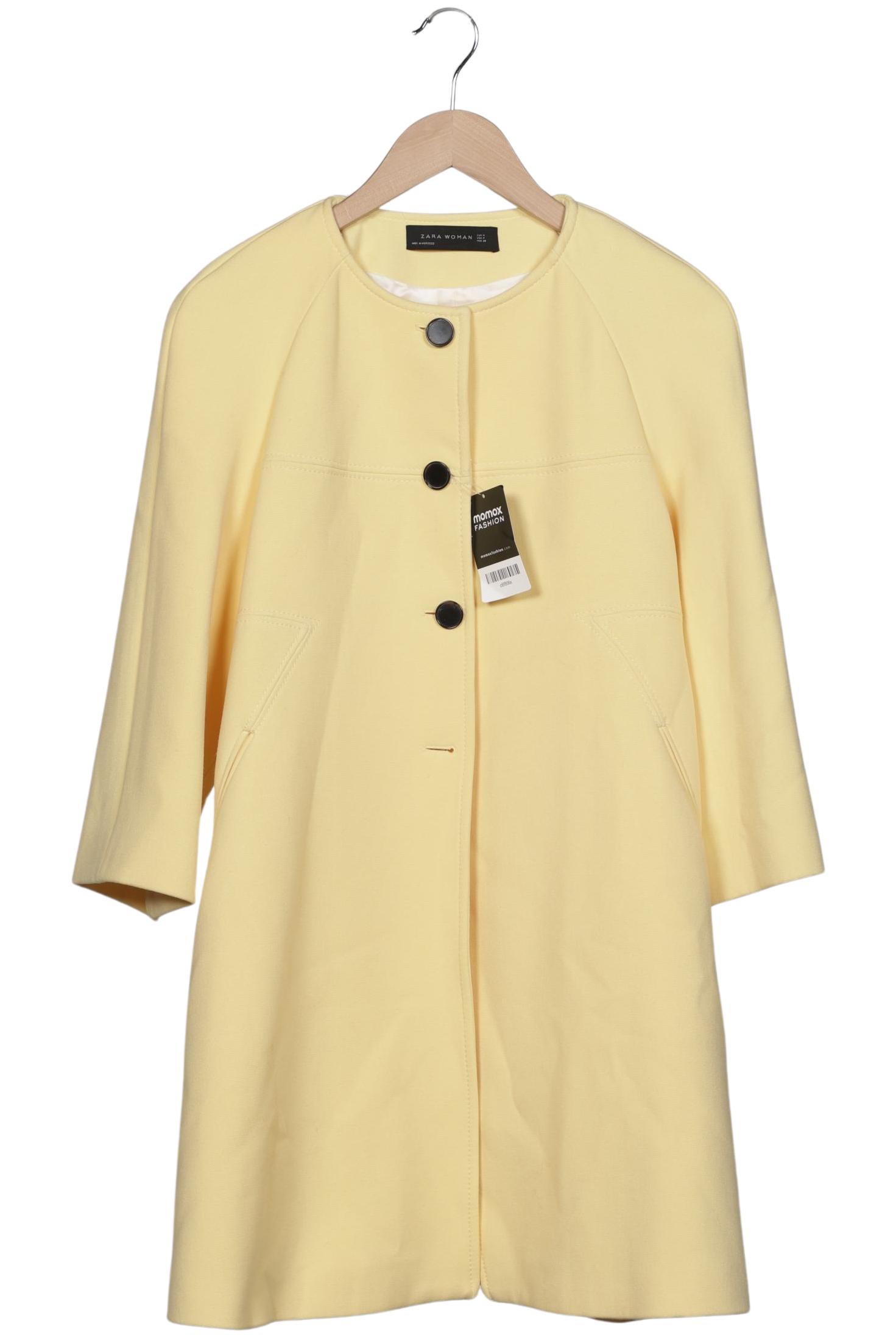 

Zara Damen Mantel, gelb, Gr. 38