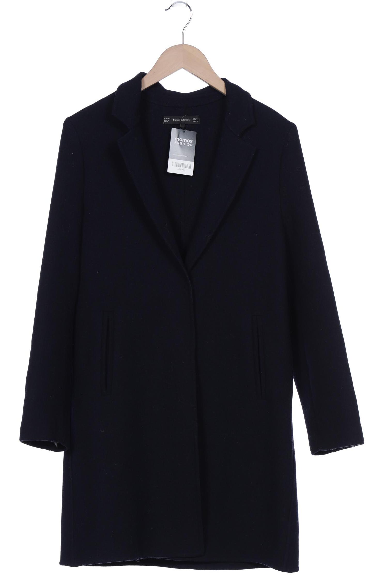 

ZARA Damen Mantel, marineblau