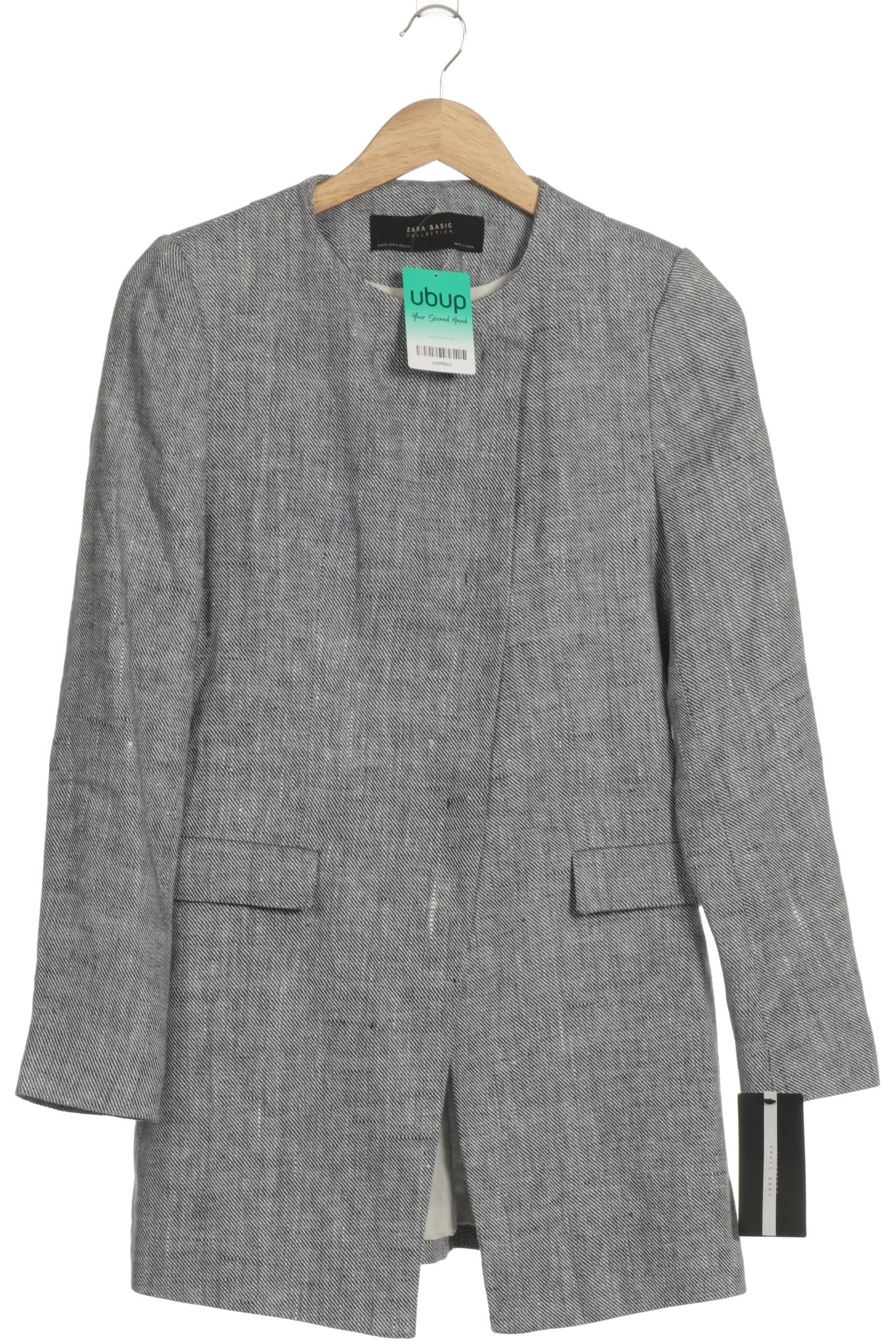 

Zara Damen Mantel, blau, Gr. 38