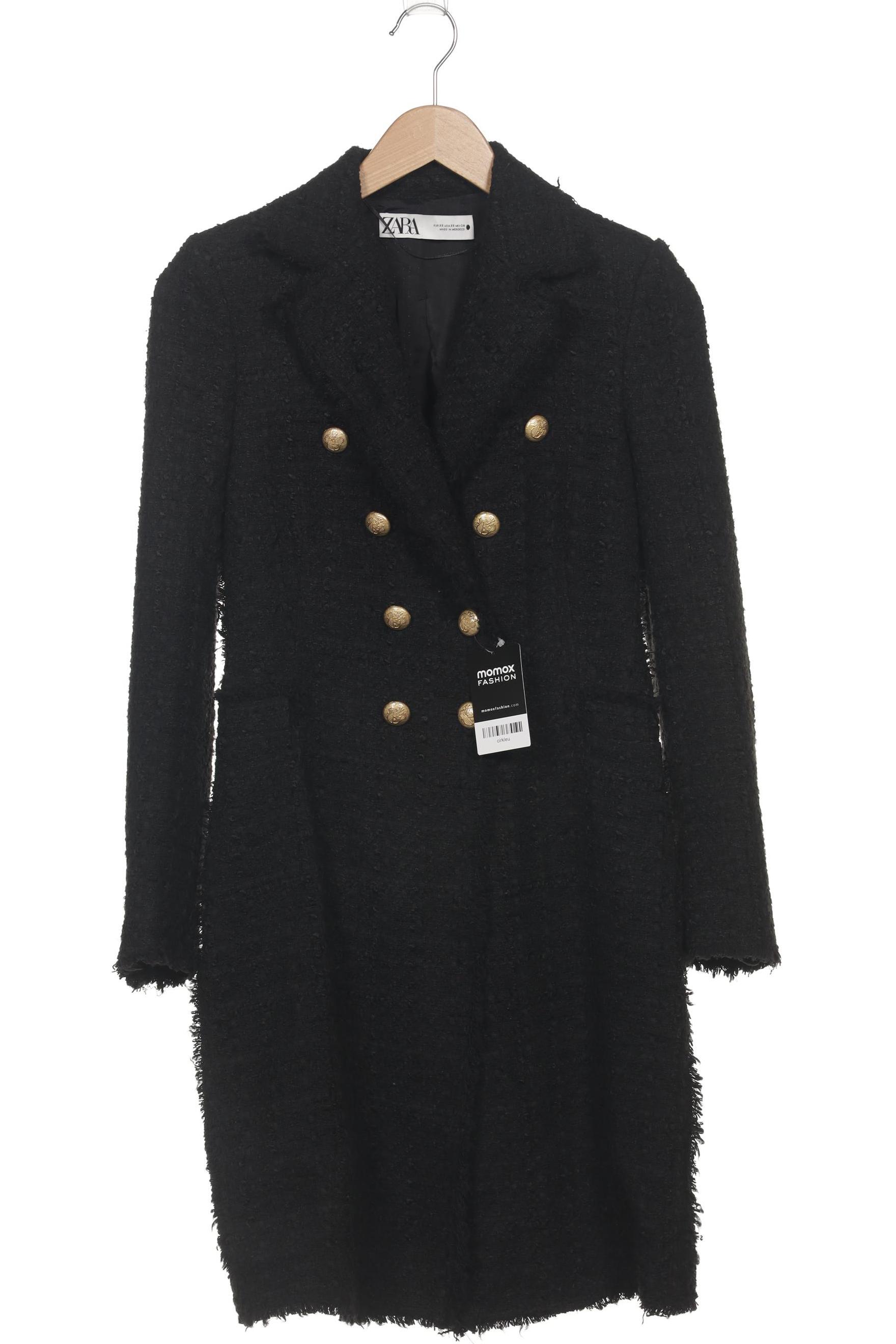 

Zara Damen Mantel, schwarz, Gr. 34