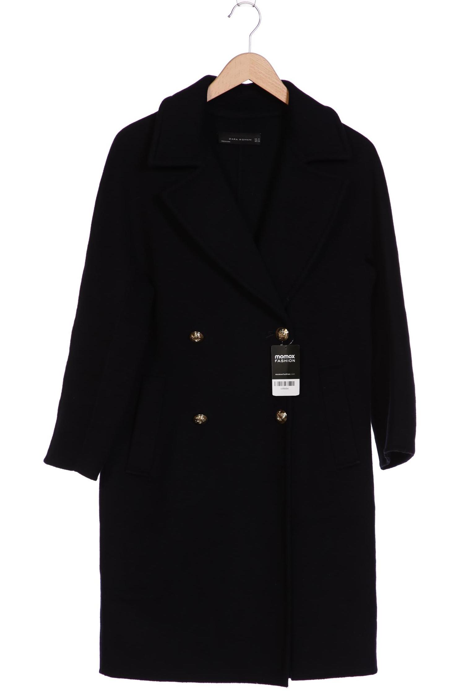 

Zara Damen Mantel, marineblau, Gr. 38