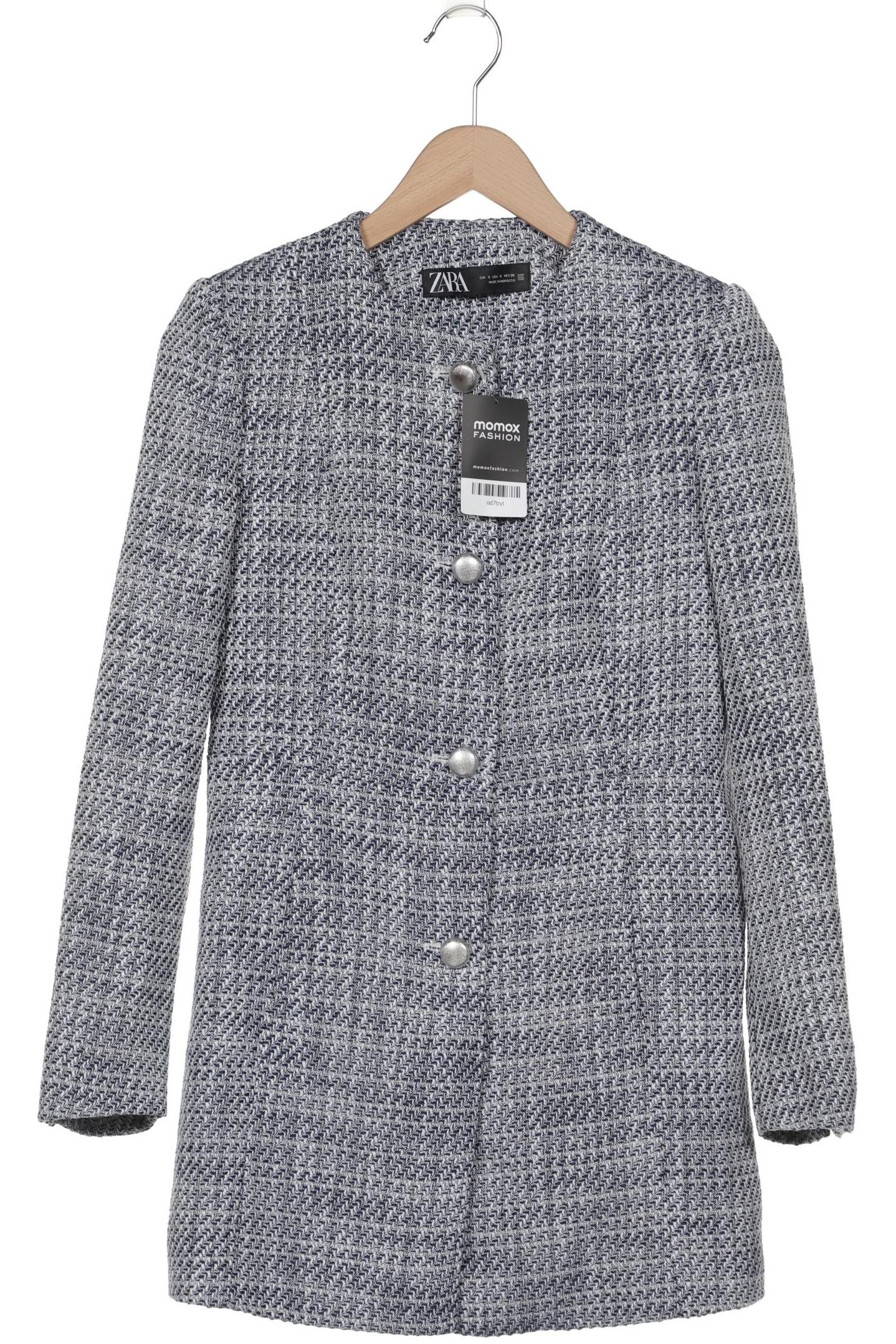 

ZARA Damen Mantel, marineblau